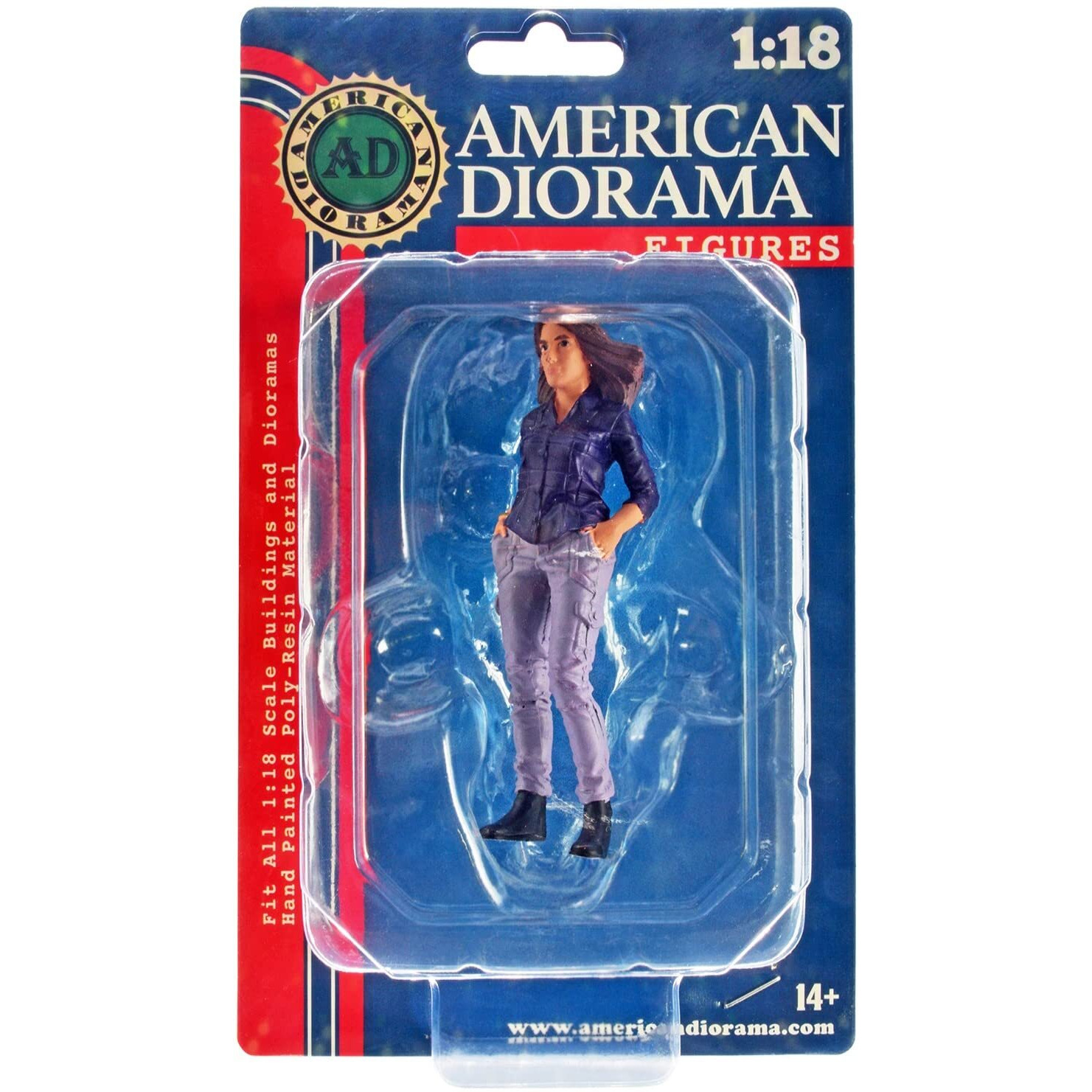 &quotCar Meet 3" Figure 5 for 1/18 Scale Models by American Diorama
