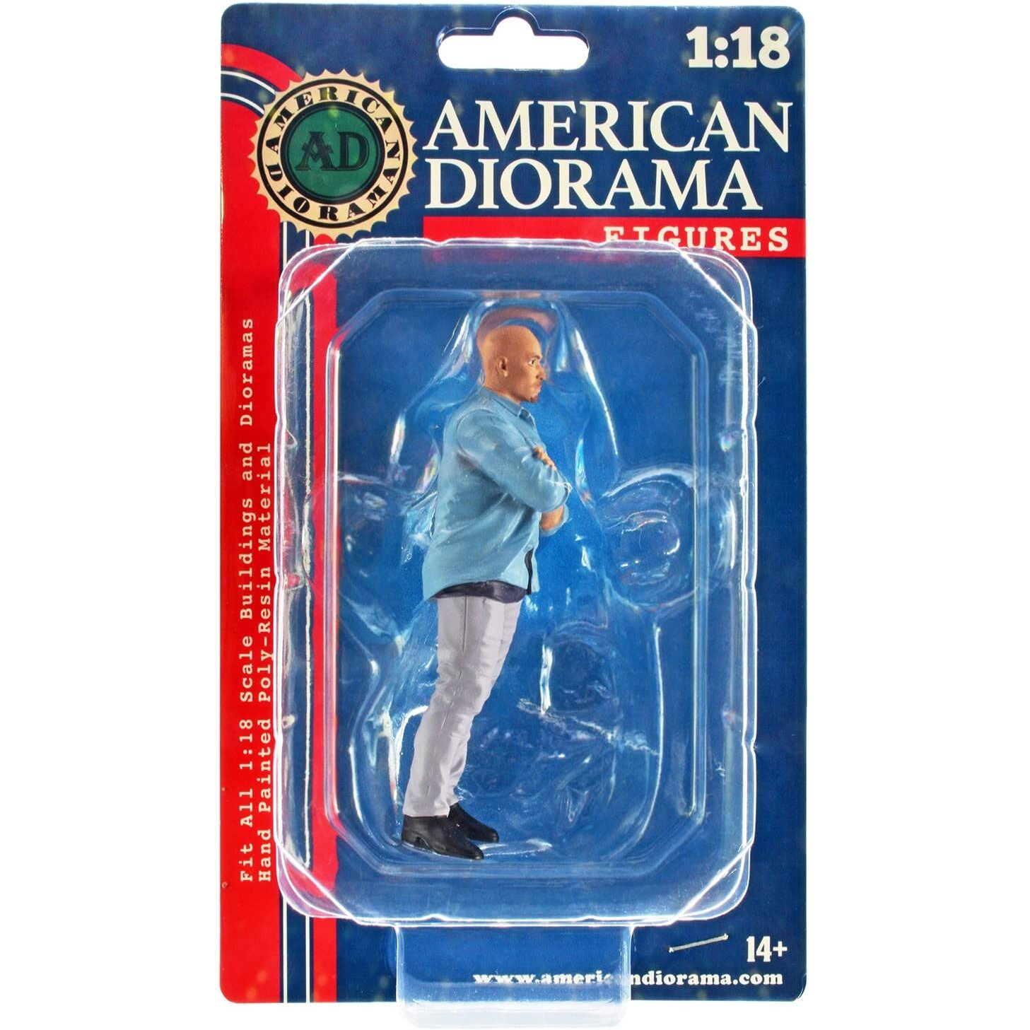 &quotCar Meet 3" Figure 6 for 1/18 Scale Models by American Diorama
