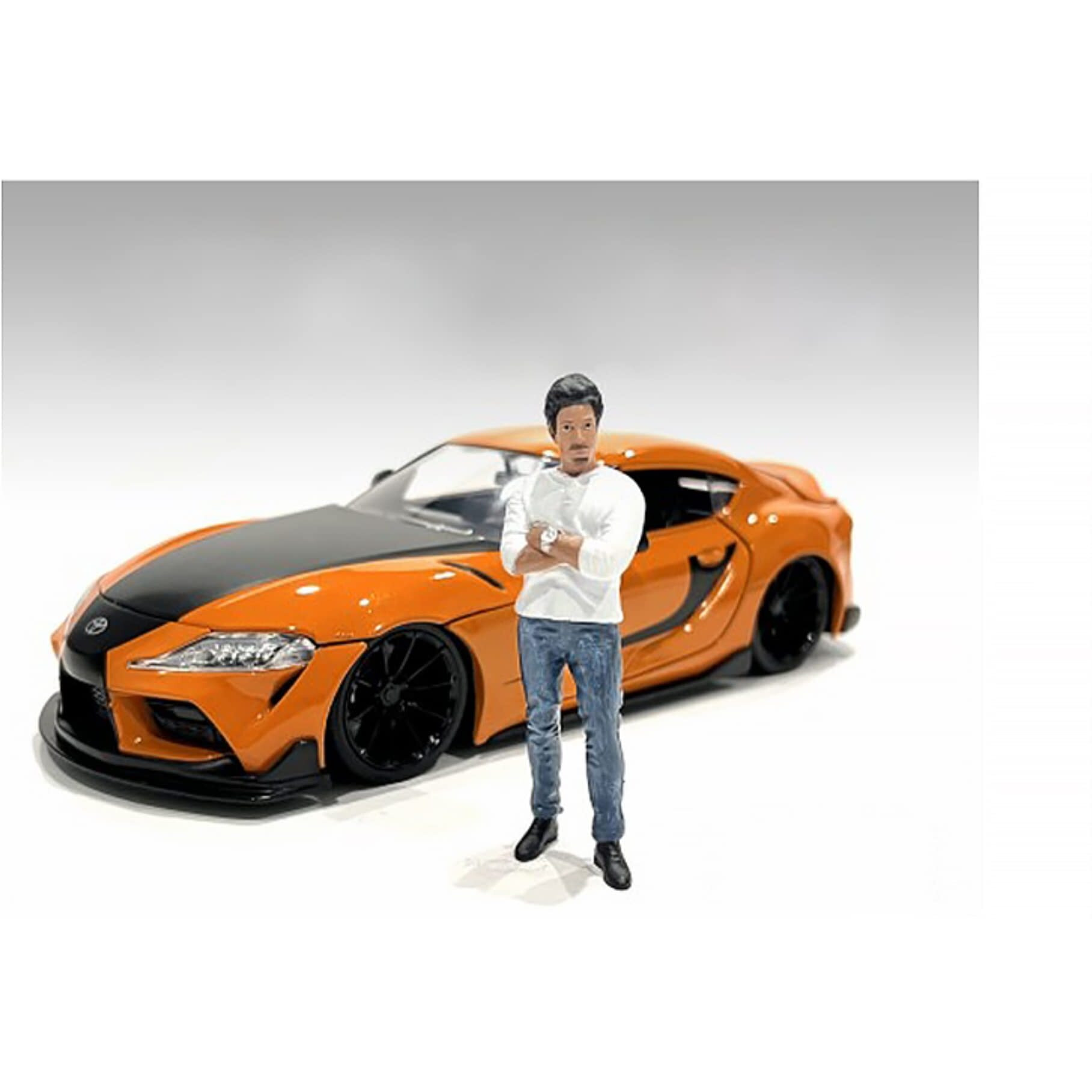 &quotCar Meet 3" Figure 8 for 1/18 Scale Models by American Diorama