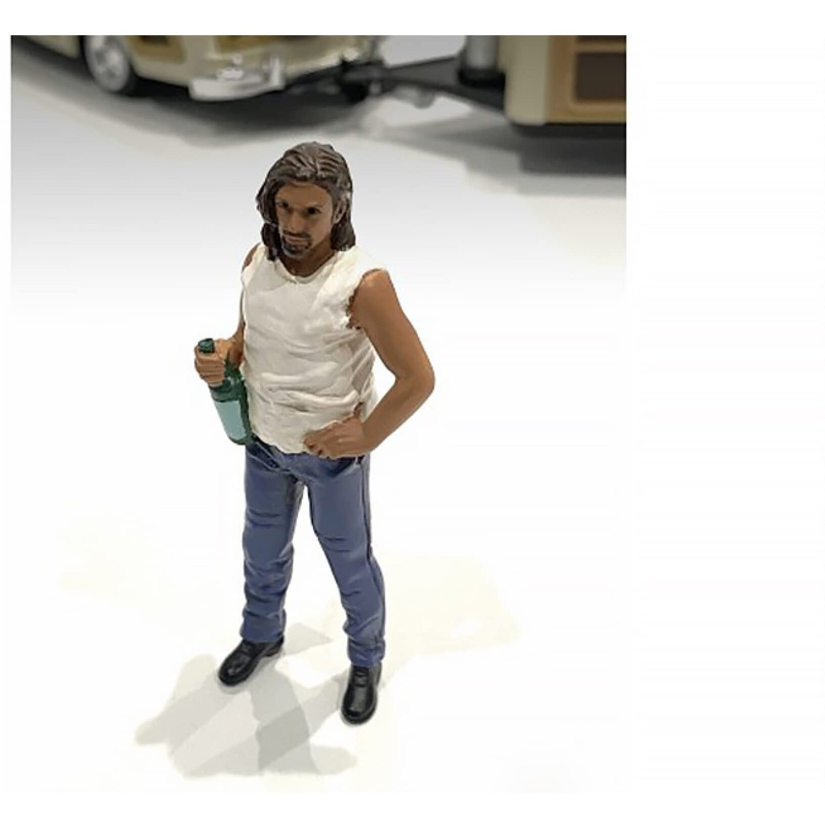 &quotCampers" Figure 3 for 1/18 Scale Models by American Diorama