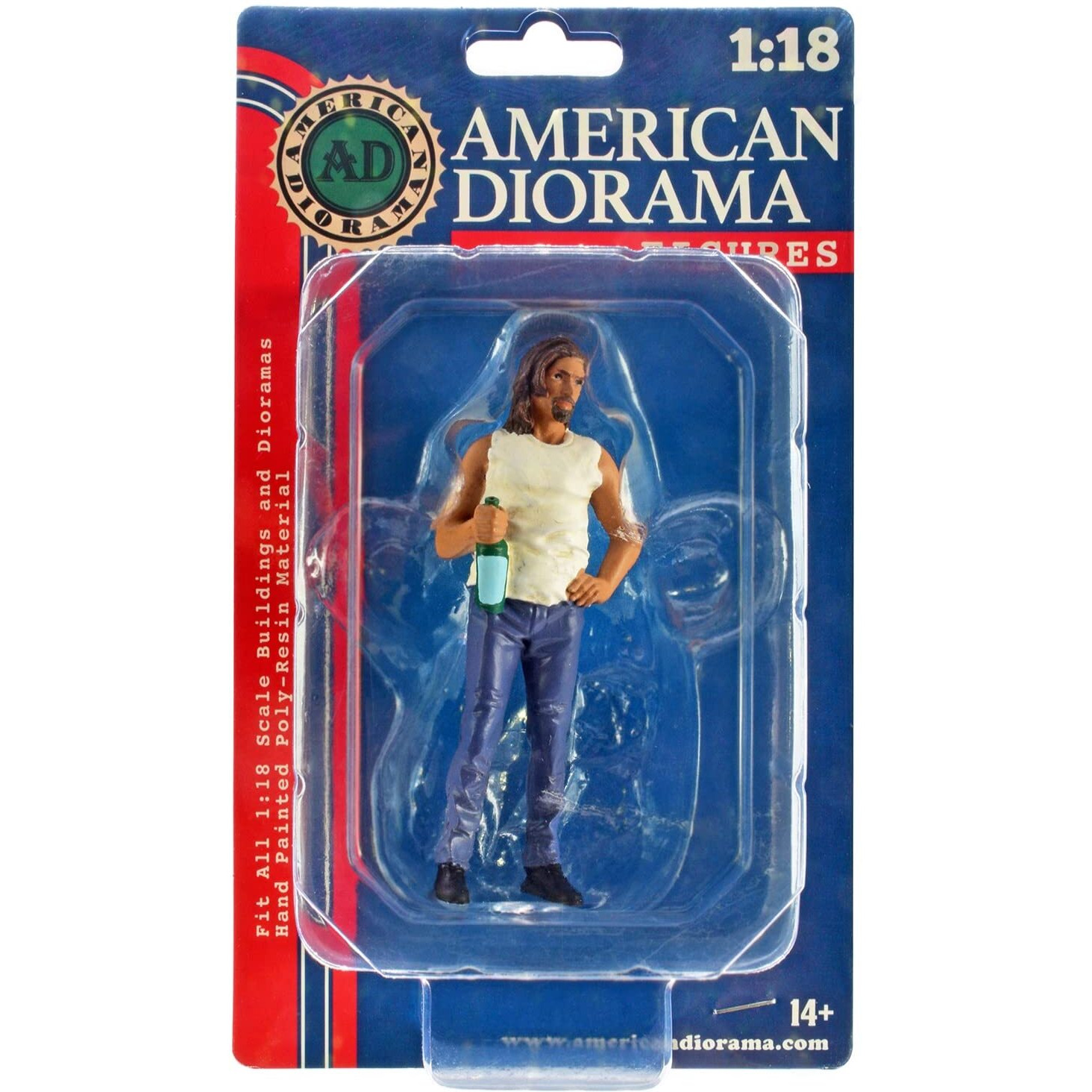 &quotCampers" Figure 3 for 1/18 Scale Models by American Diorama