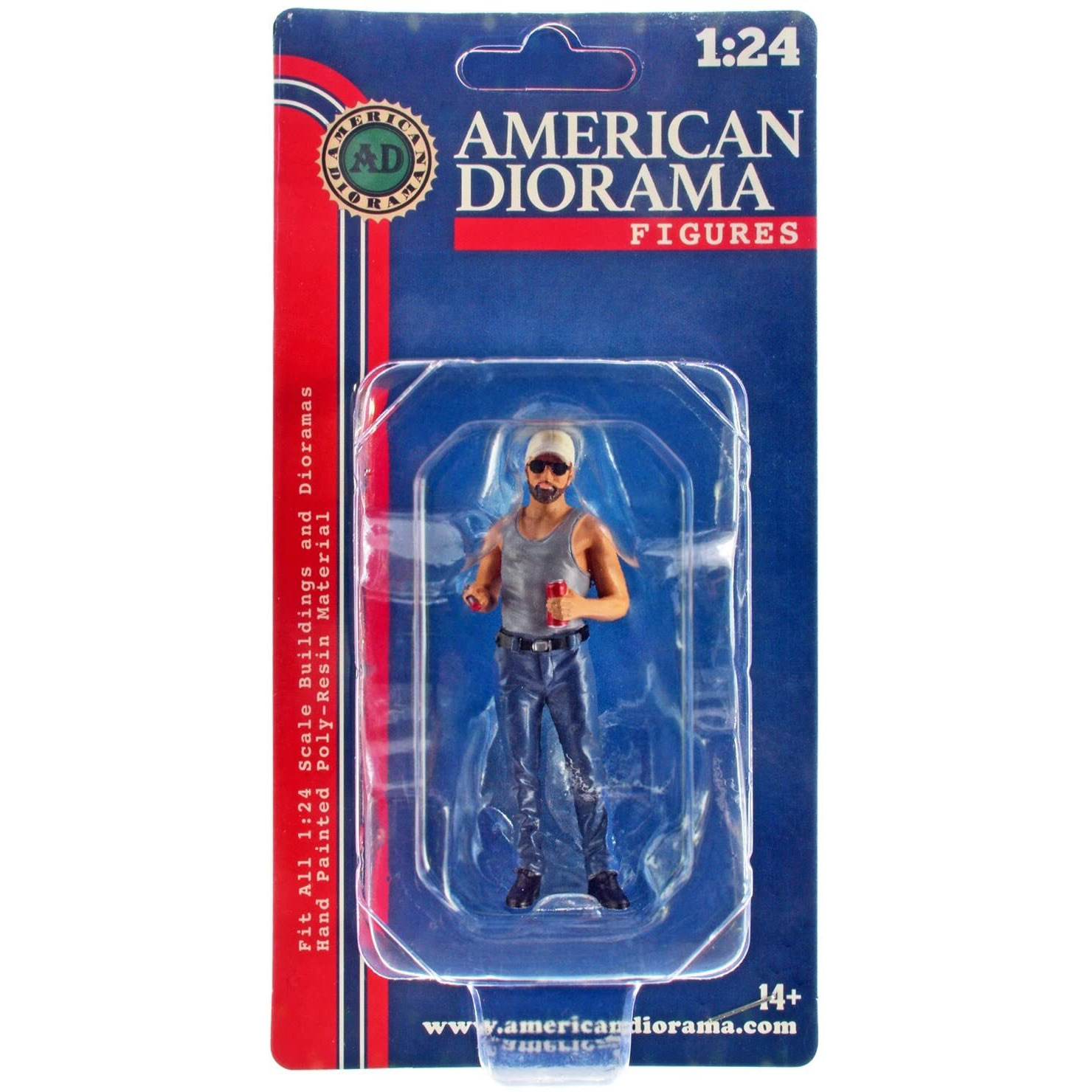 &quotCampers" Figure 5 for 1/24 Scale Models by American Diorama