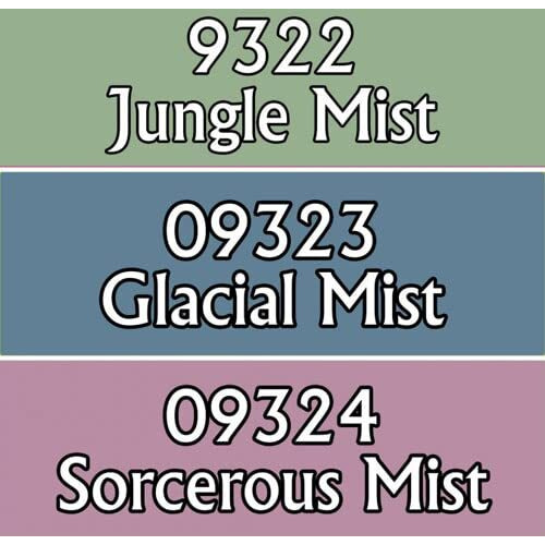 Master Series Paints Misty Colors Triad