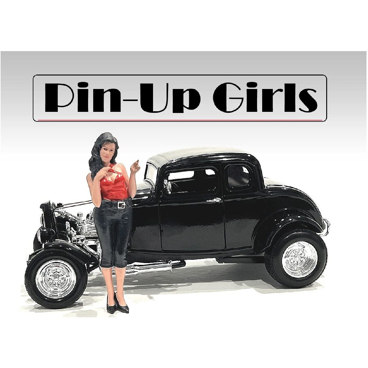 &quotPin-Up Girls" Peggy Figure for 1/18 Scale Models by American Diorama