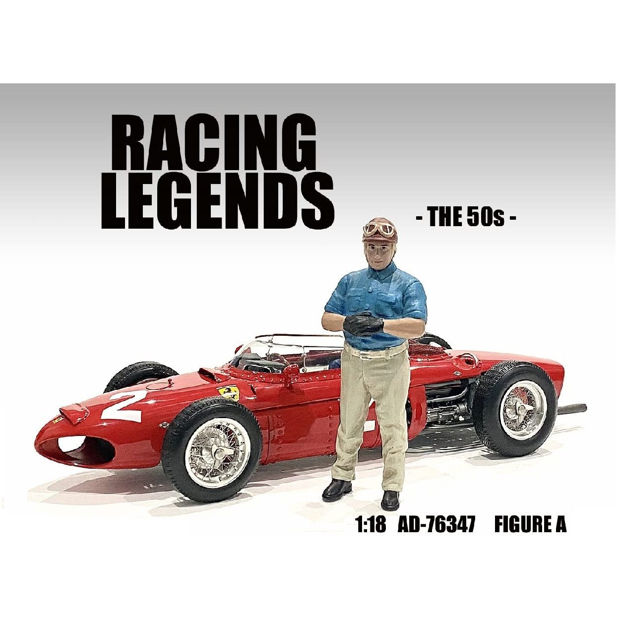 &quotRacing Legends" 50's Figure A for 1/18 Scale Models by American Diorama