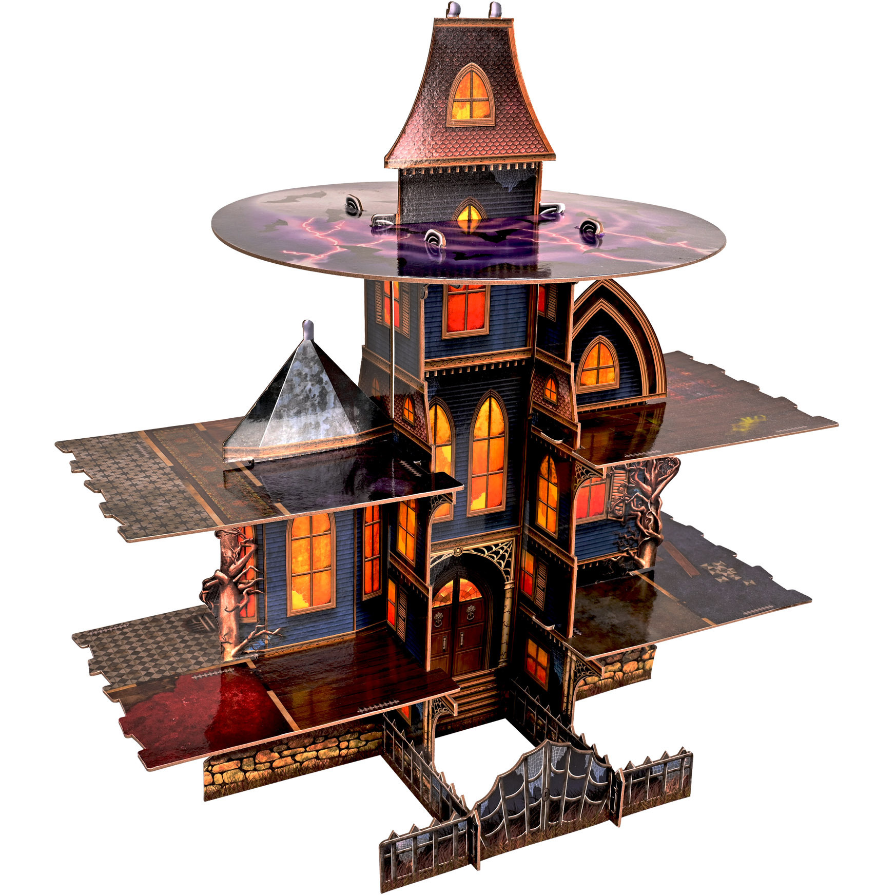 Haunted House Cupcake Stand