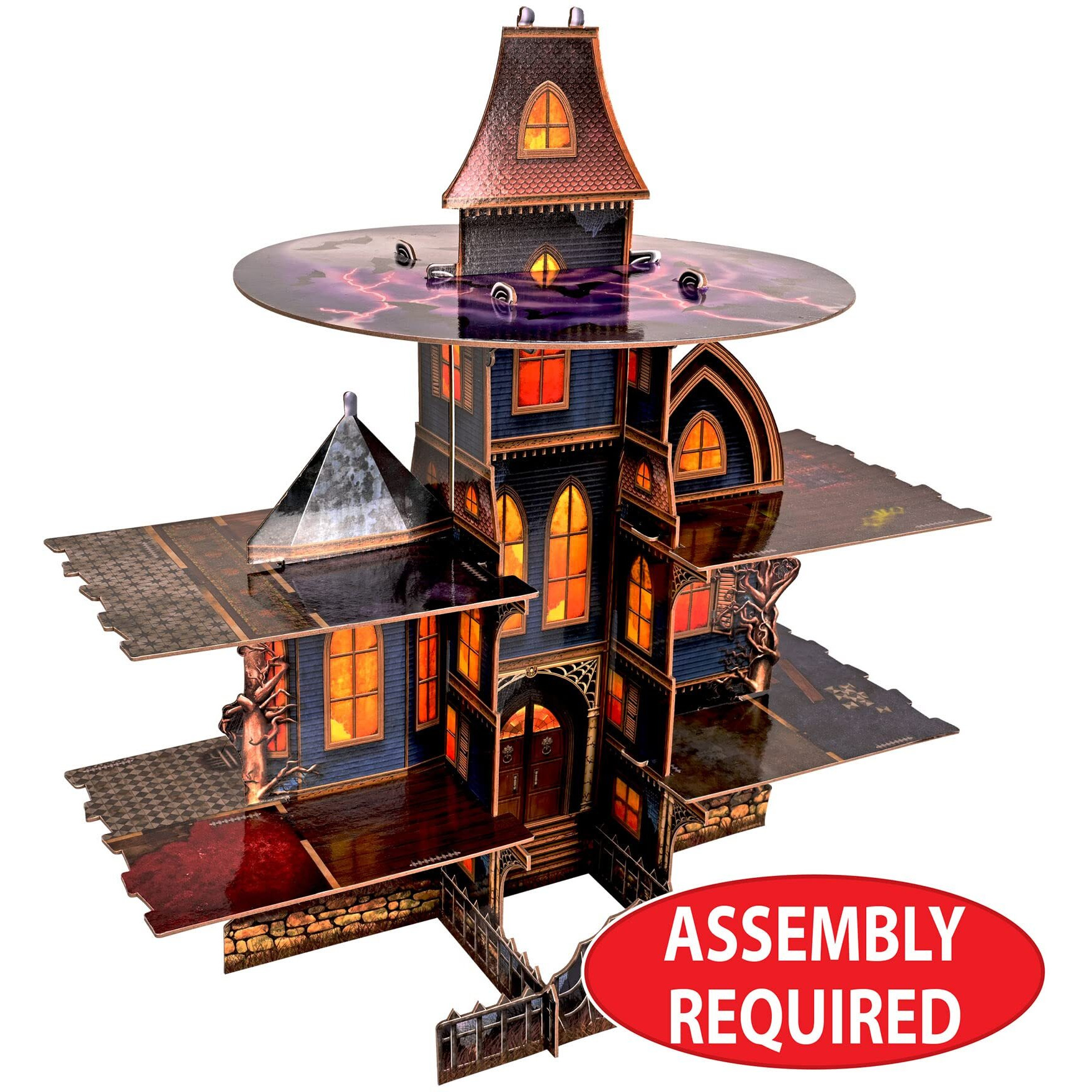Haunted House Cupcake Stand