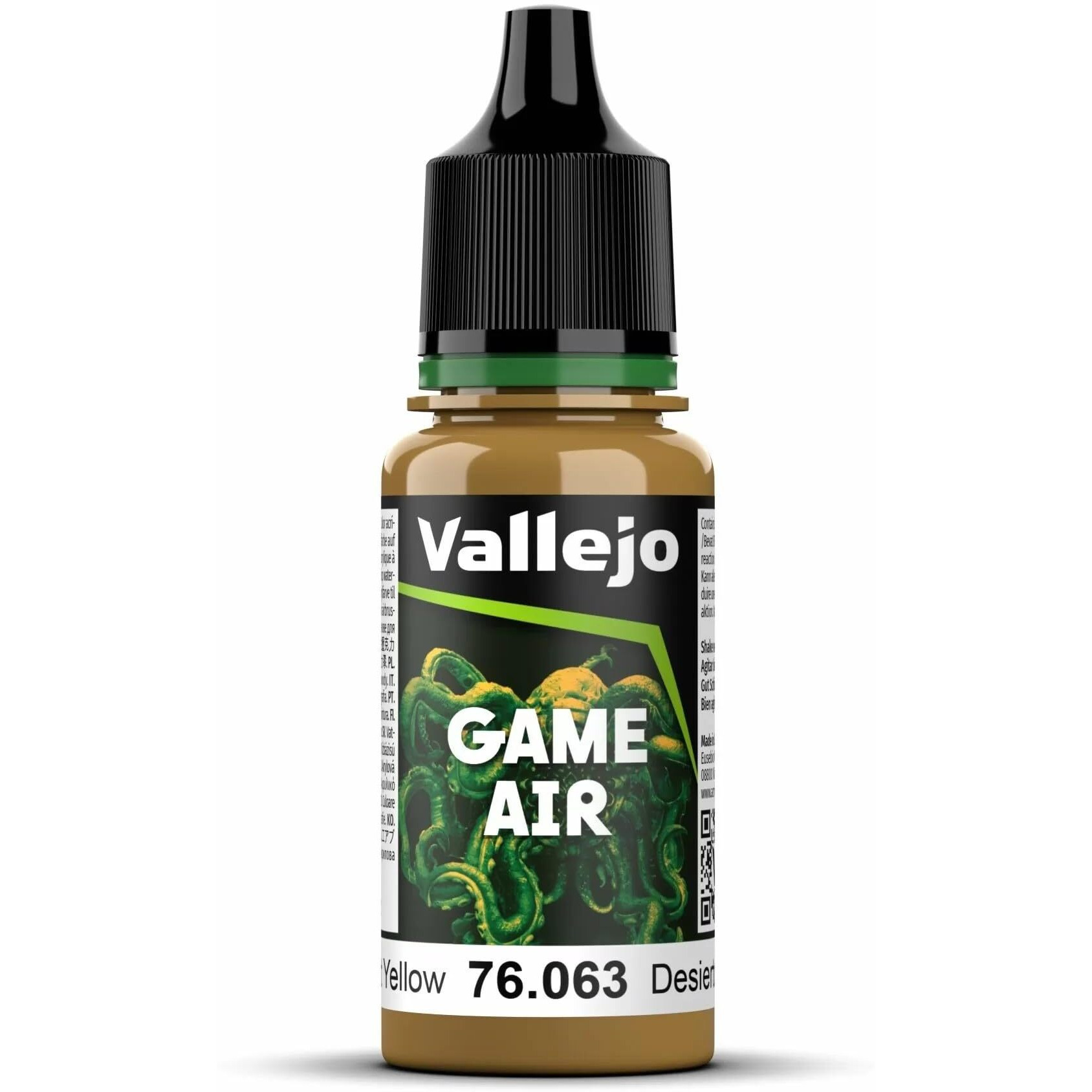 Vallejo Game Air 76063 Desert Yellow (18ml)