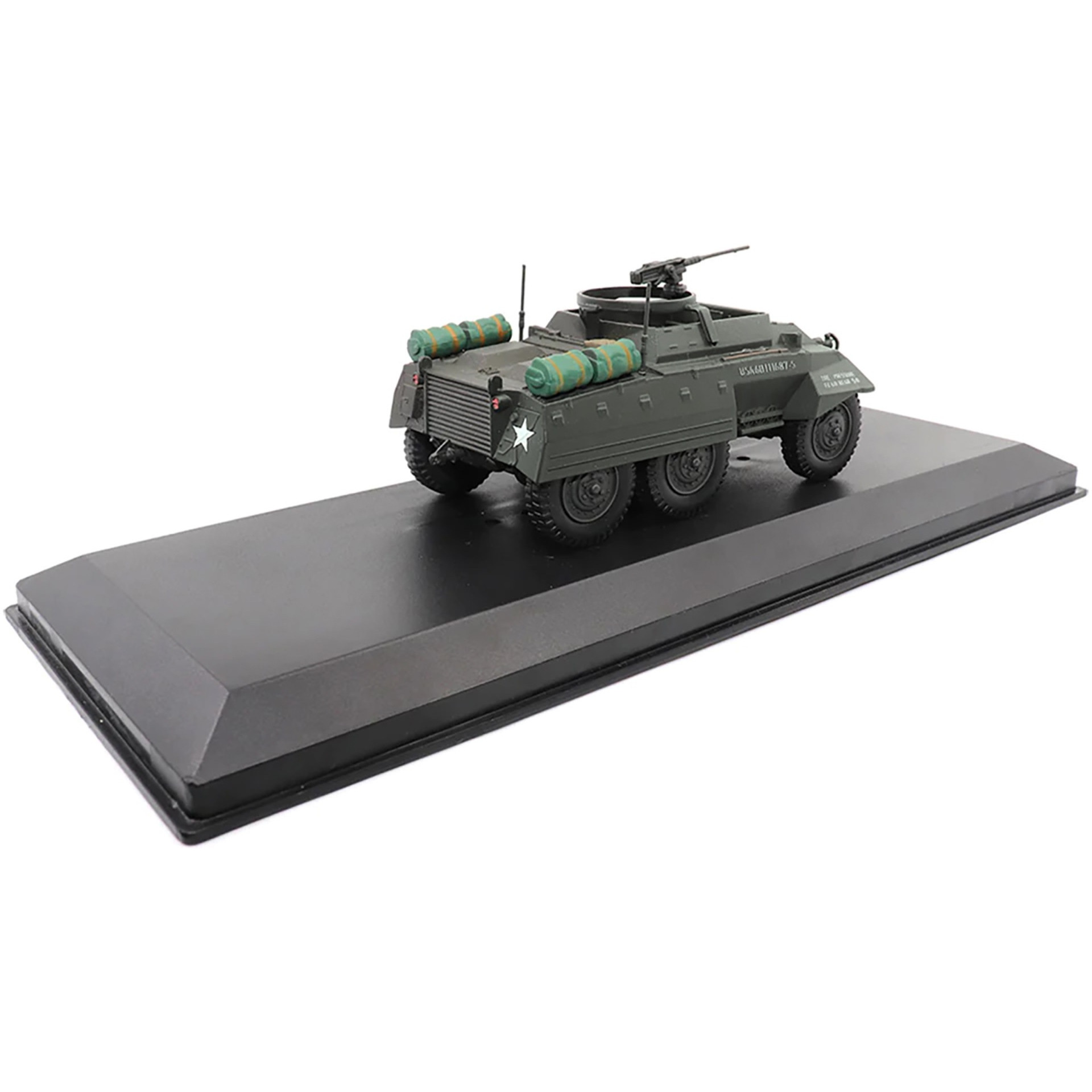 Ford M20 Armored Utility Car Olive Drab &quotUnited States Army" 1/43 Diecast Model by Militaria Die Cast