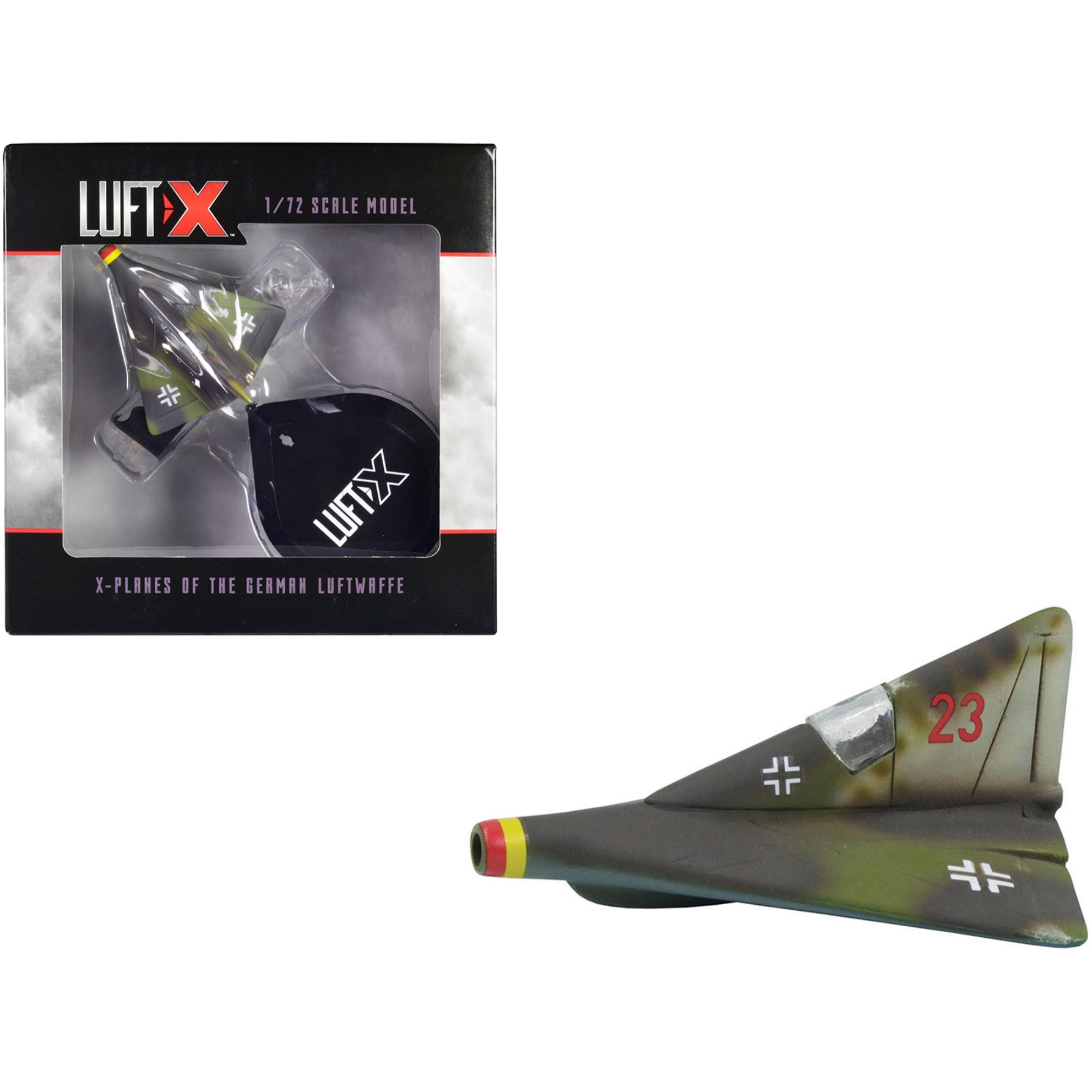 Lippisch P.13a Aircraft Prototype 23 German Luftwaffe model 1/72 Model by Luft-X