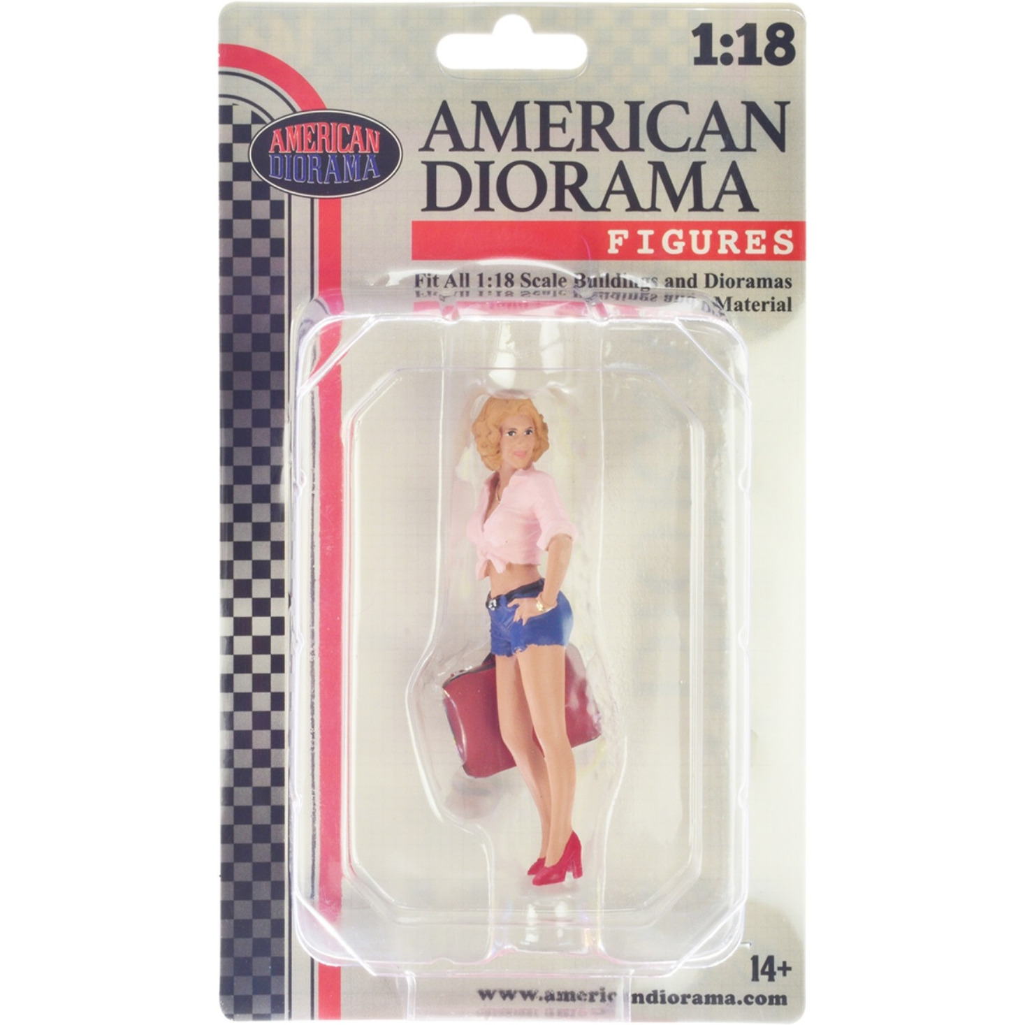 &quotFigure18 Series 1" Figure 706 for 1/18 Scale Models by American Diorama