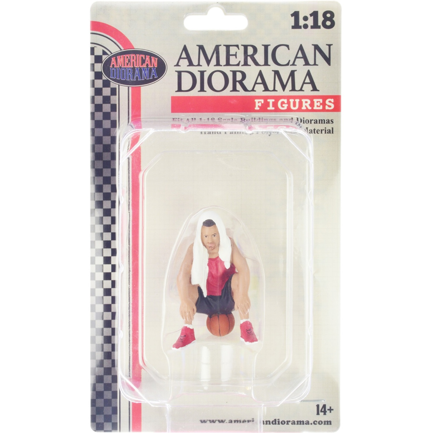 &quotFigure18 Series 1" Figure 707 for 1/18 Scale Models by American Diorama