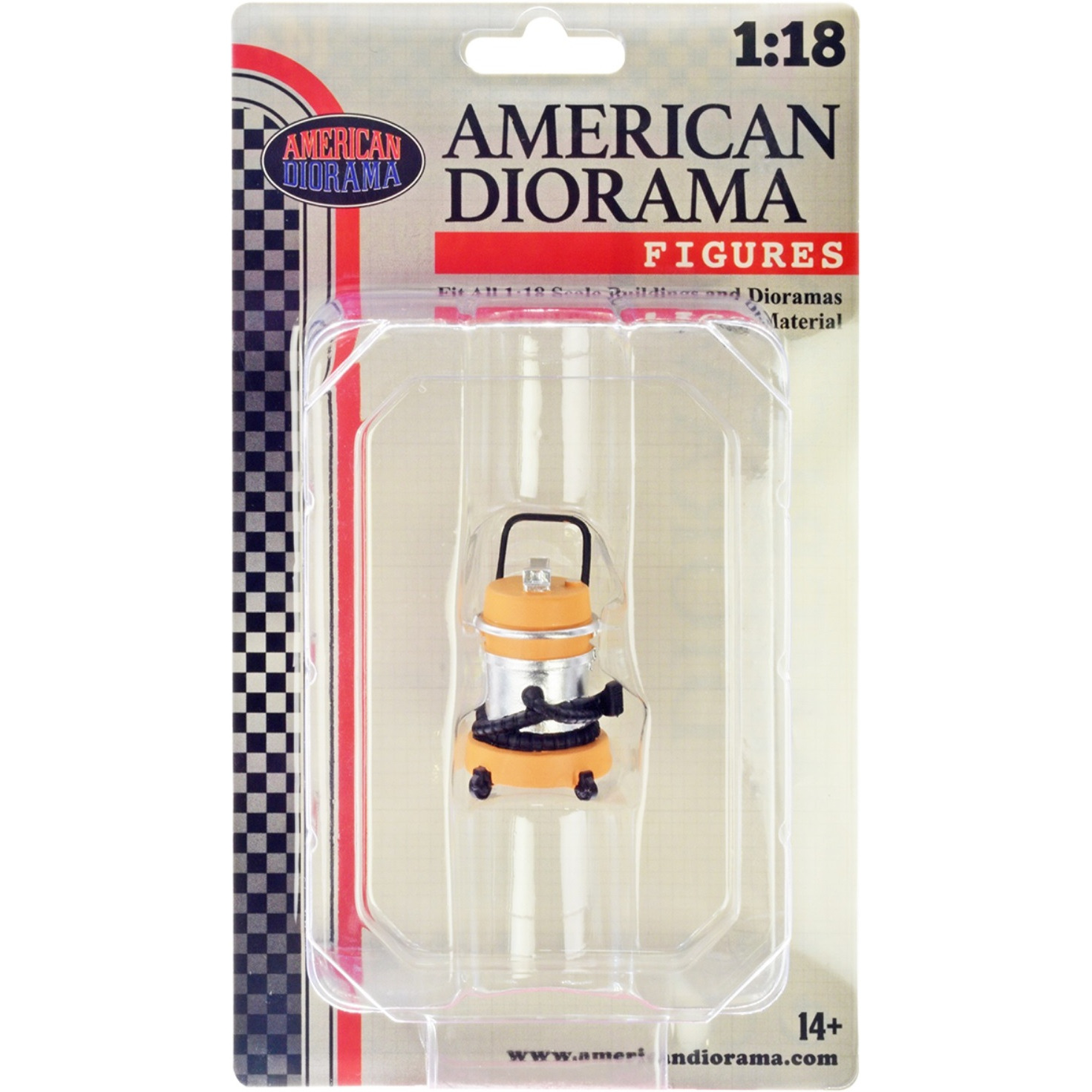&quotDetail Masters" Figure 6 (Wet/Dry Vac) for 1/18 Scale Models by American Diorama