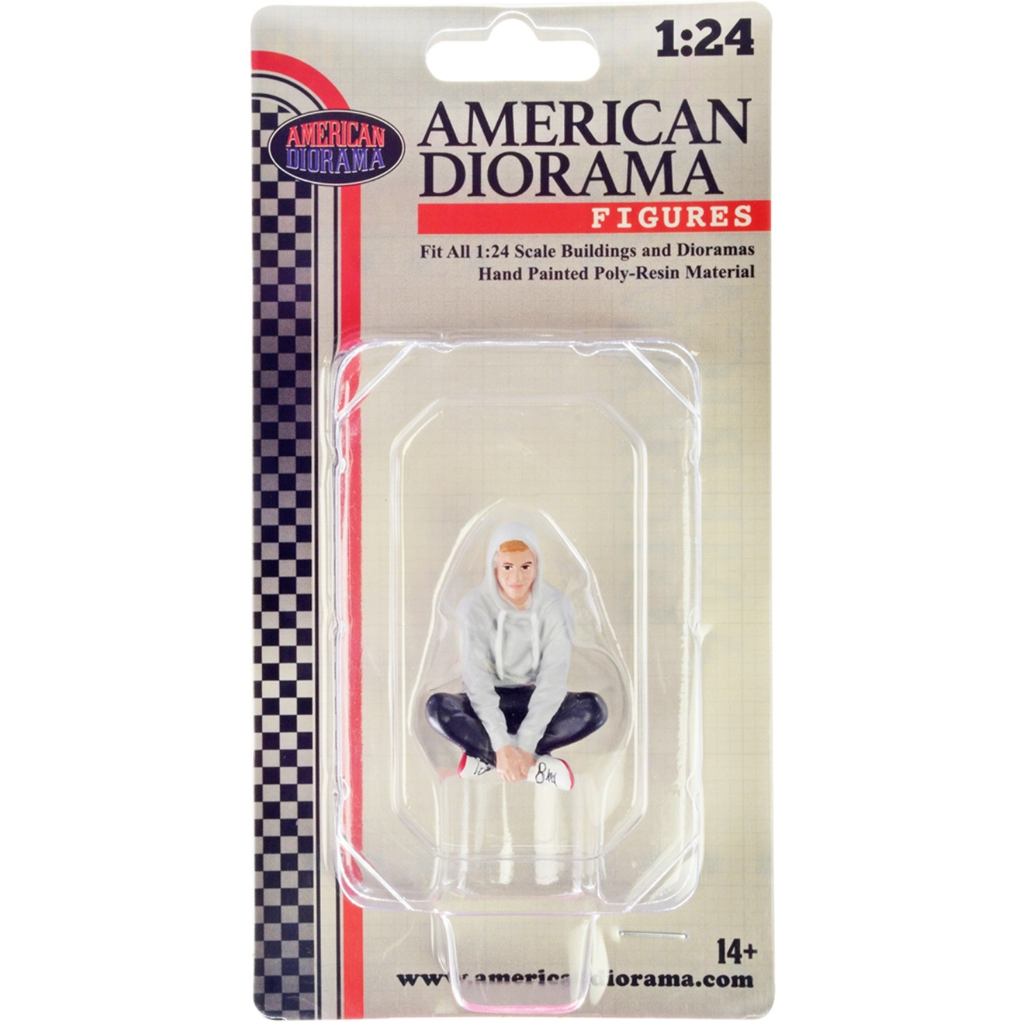 &quotFigure24 Series 1" Figure 704 for 1/24 Scale Models by American Diorama