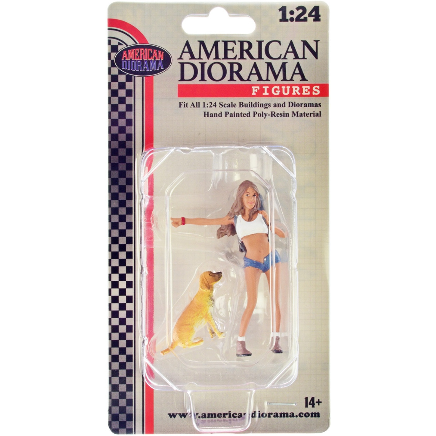 &quotFigure24 Series 1" Figure 705 Set of 2 pieces for 1/24 Scale Models by American Diorama
