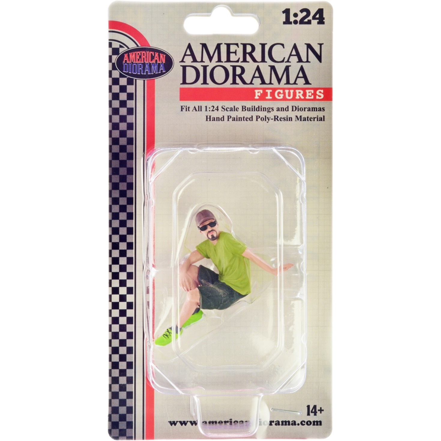 &quotFigure24 Series 1" Figure 701 for 1/24 Scale Models by American Diorama