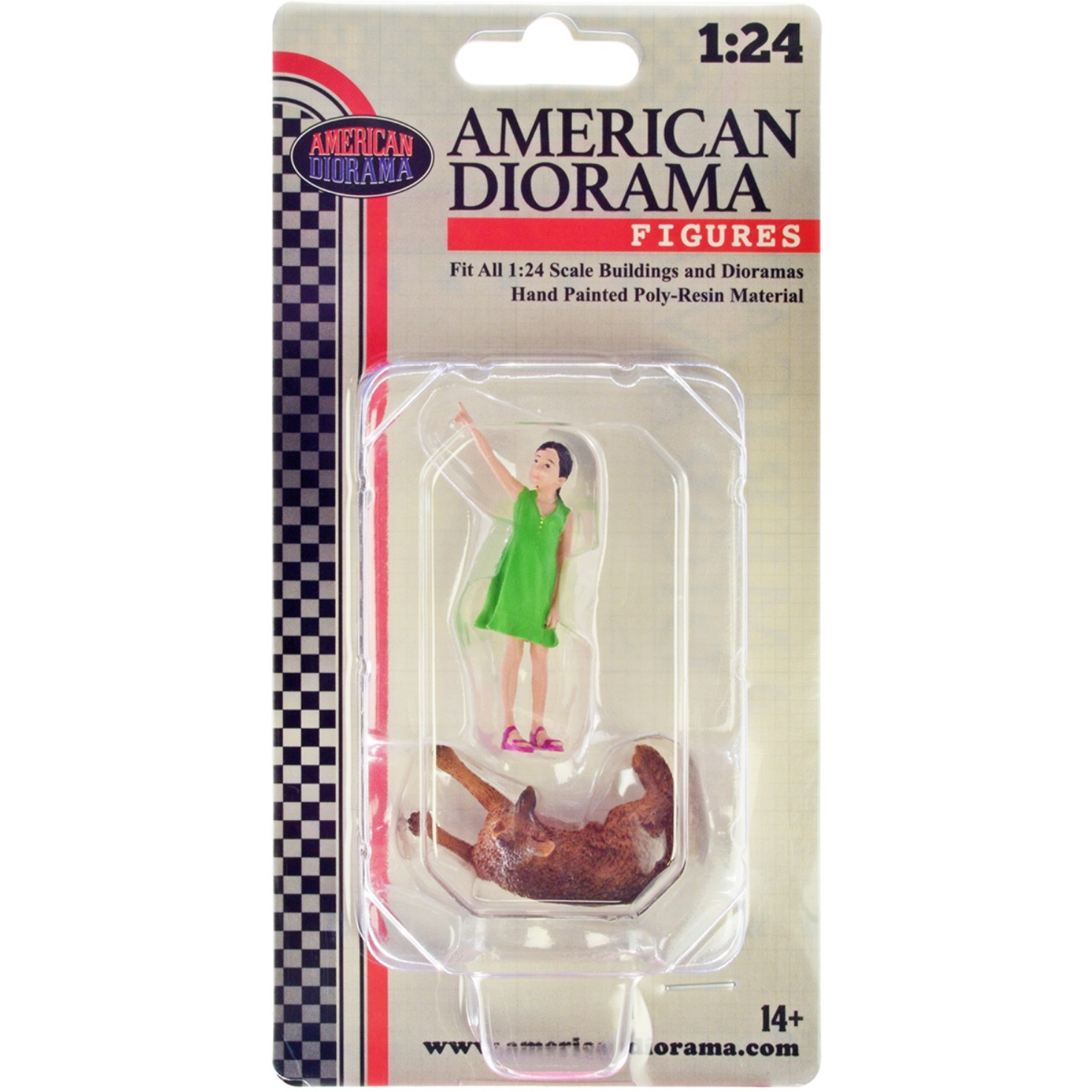 &quotFigure24 Series 1" Figure 703 Set of 2 pieces for 1/24 Scale Models by American Diorama