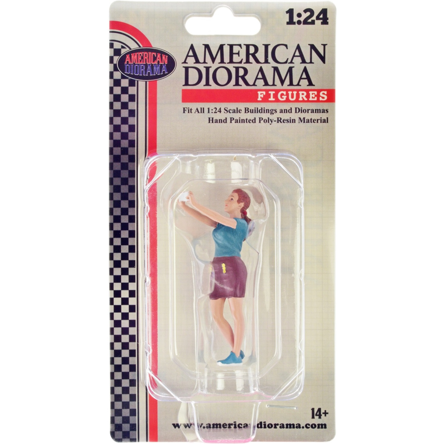 &quotFigure24 Series 1" Figure 702 for 1/24 Scale Models by American Diorama