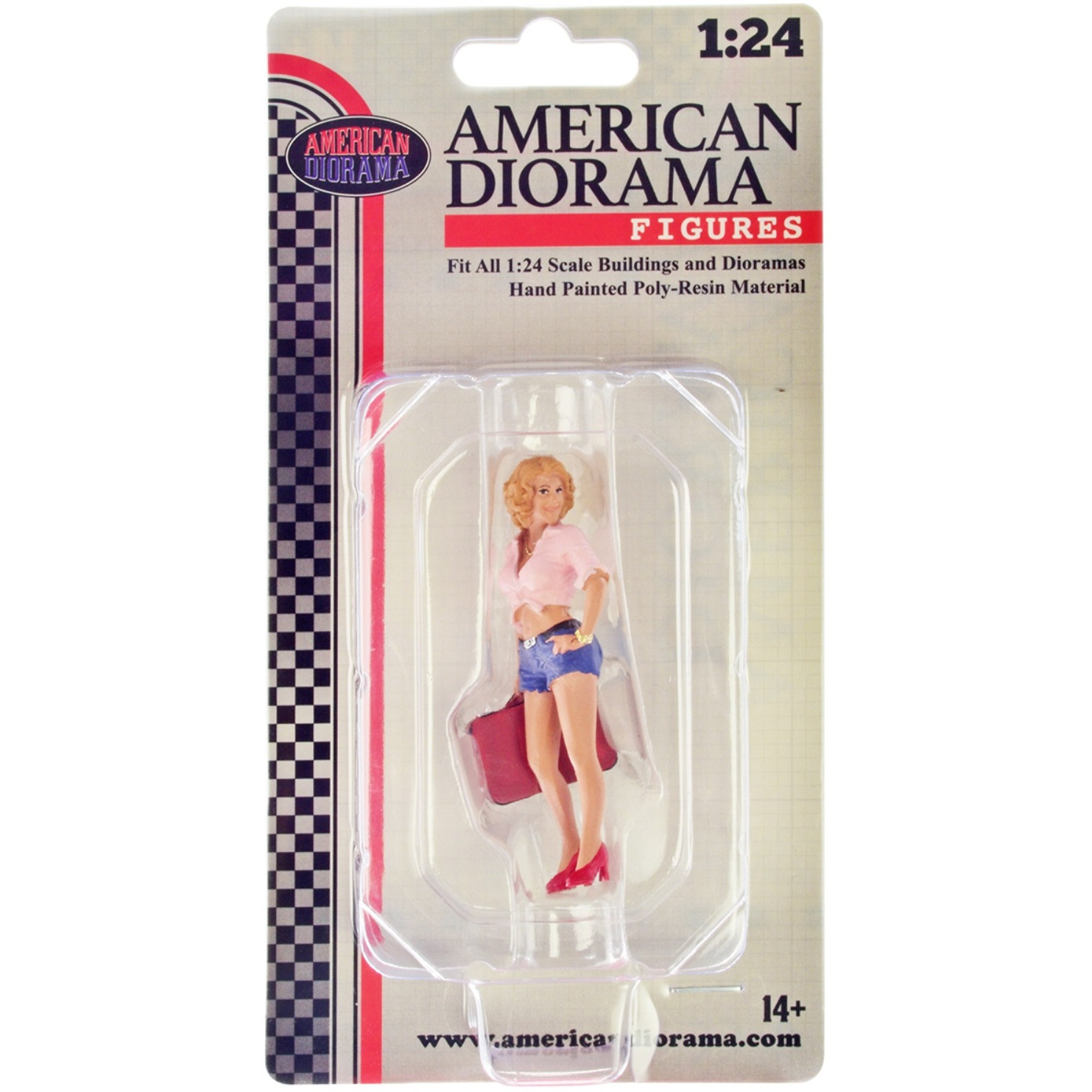 &quotFigure24 Series 1" Figure 706 for 1/24 Scale Models by American Diorama