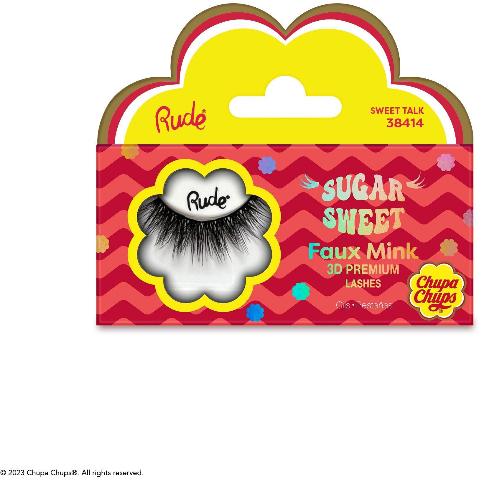 RUDE chupa chups Sugar Sweet Faux Mink Lashes(D0102H2BR6W)