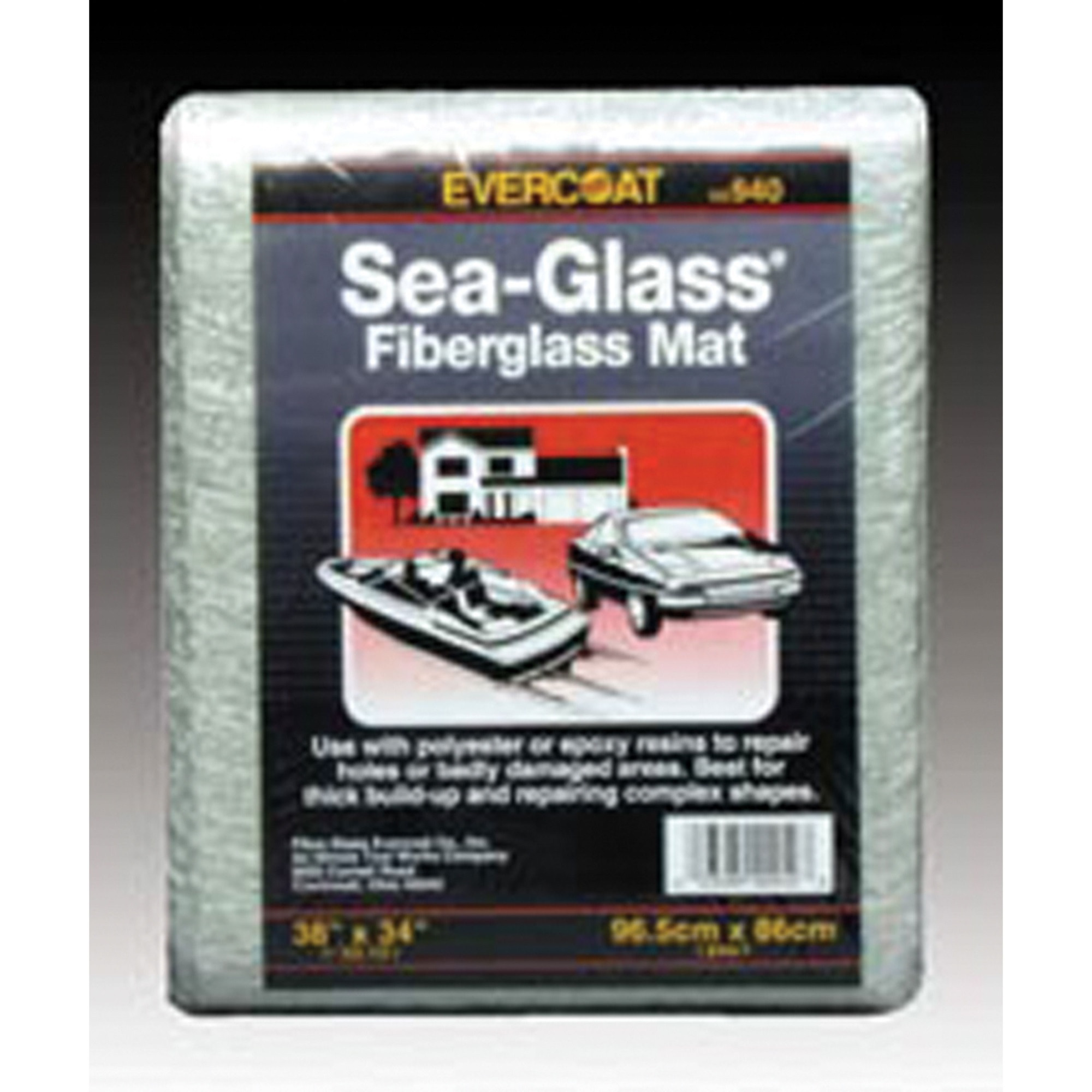 Evercoat 100940 Fiberglass Mat - 38" x 34"