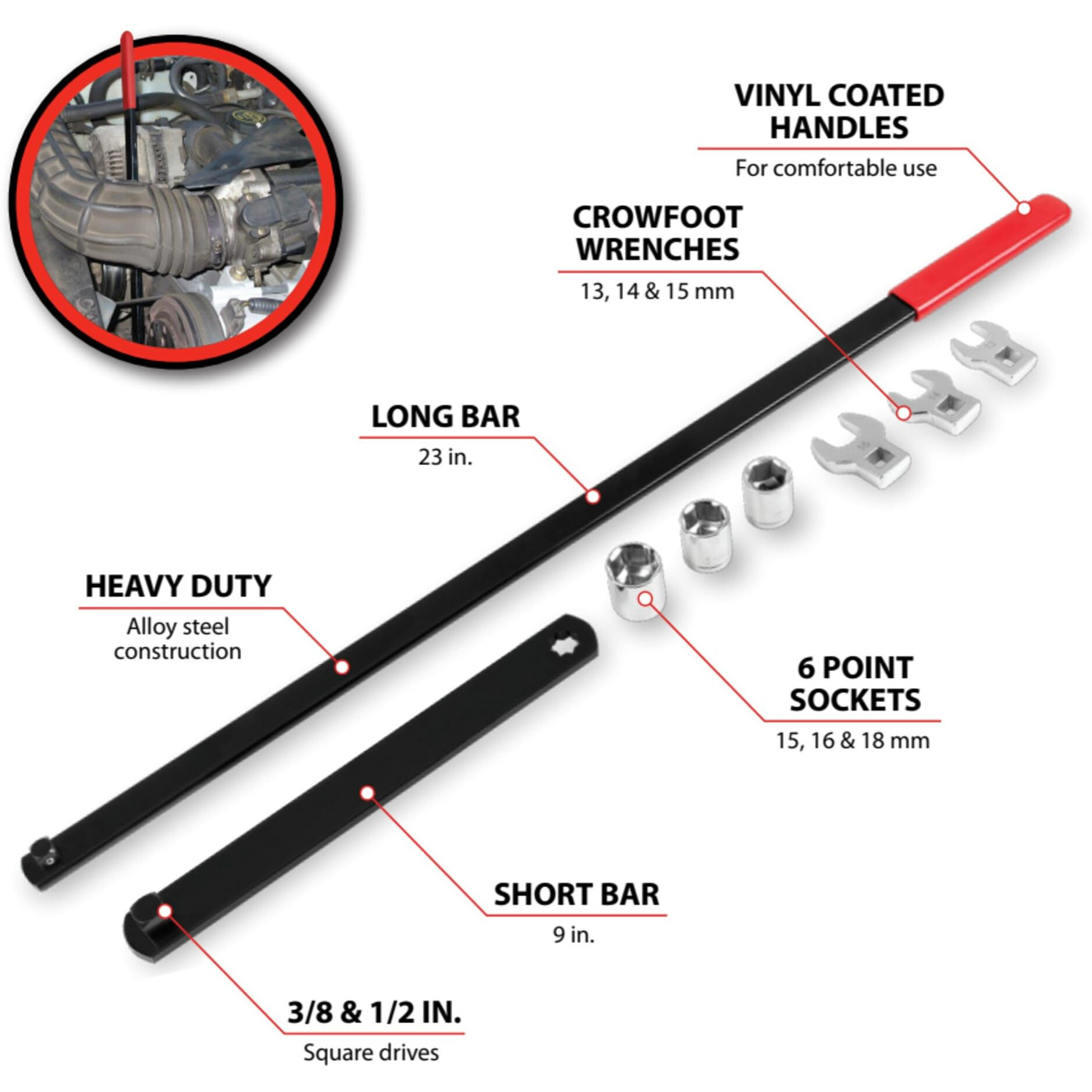SERPENTINE BELT TOOL