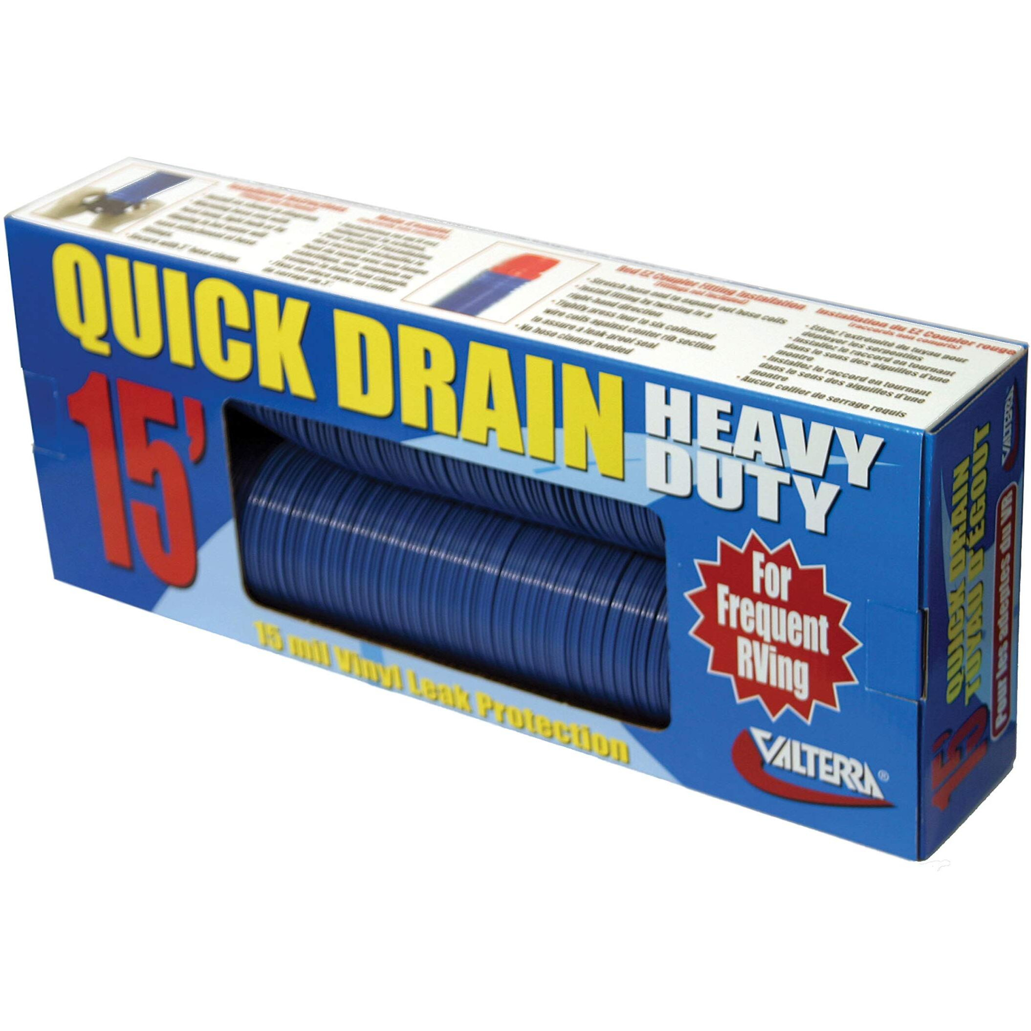 QUICK DRAIN HOSE HD 15'