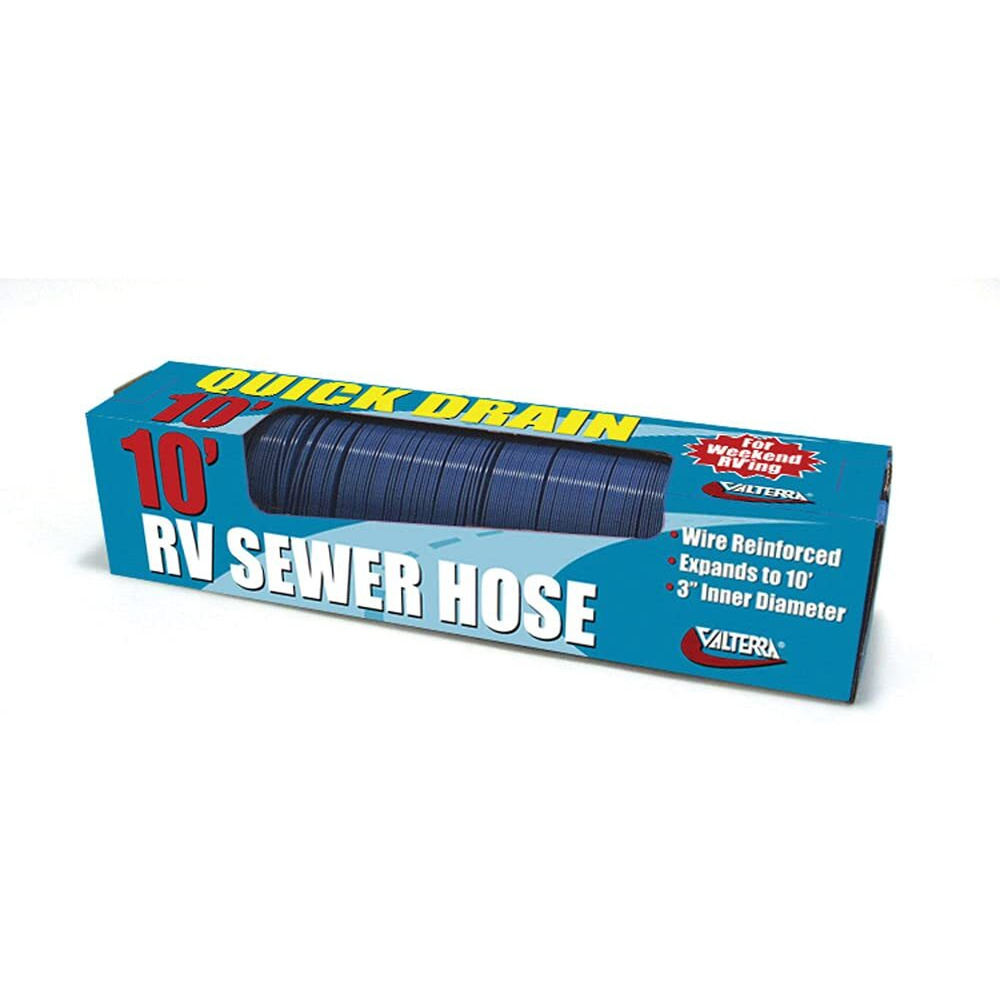 QUICK DRAIN HOSE 10' BLUE