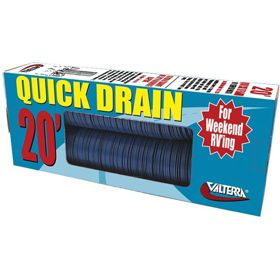 QUICK DRAIN HOSE 20' BLUE