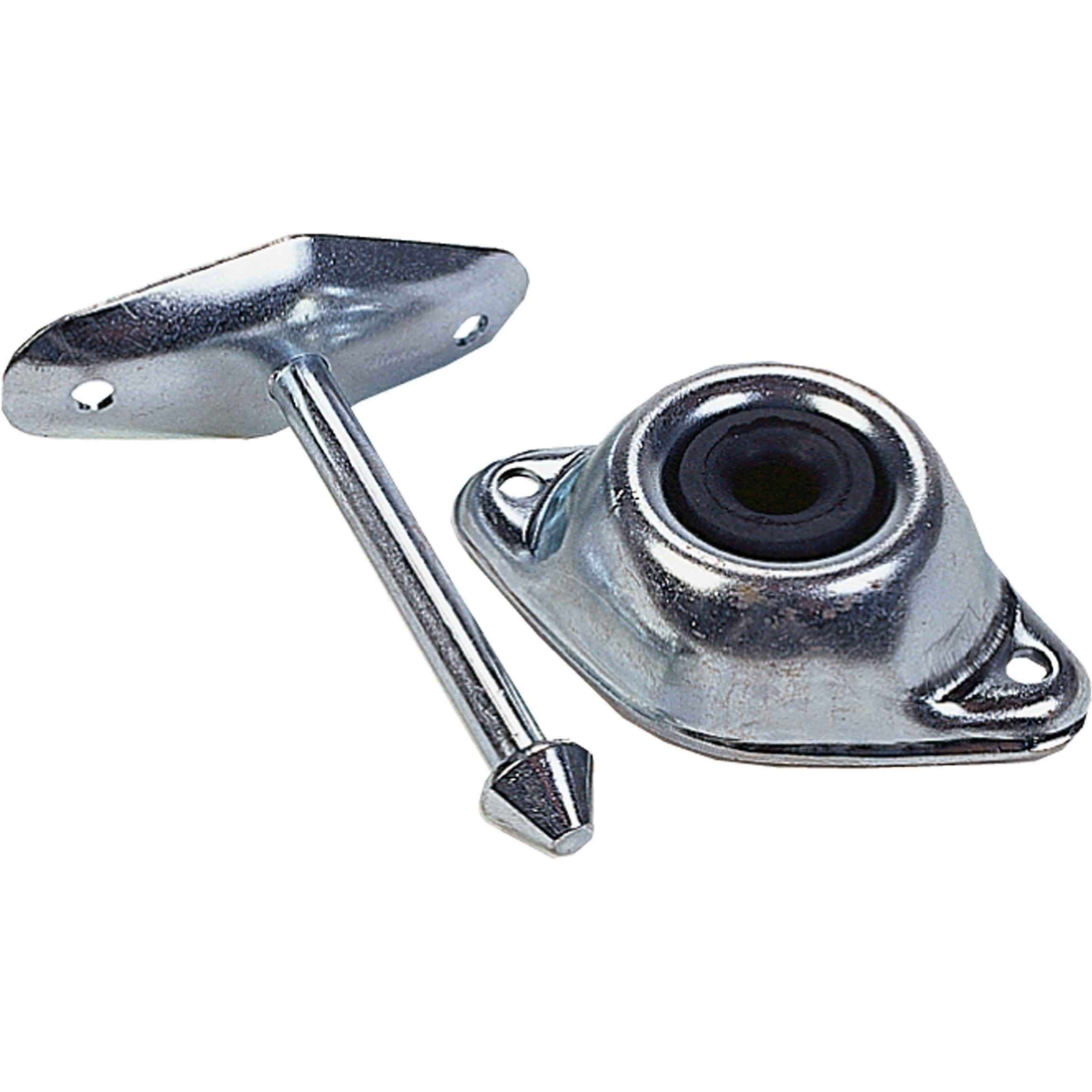 JR Products 10294 Plunger Door Holder - Straight, 4-3/4"