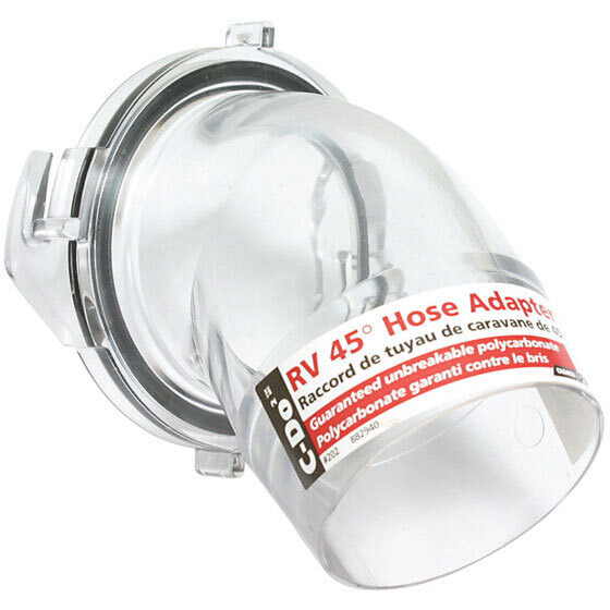 CLEAR SEWER HOSE ADAPTER(Pack of 1)
