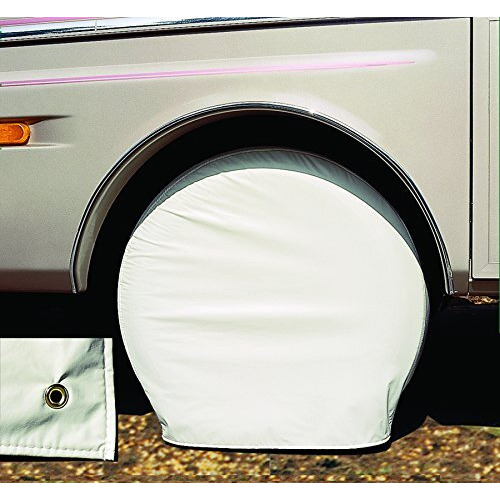 ADCO 3951 Ultra Tyre Gards - 1 33" to 35", Polar White