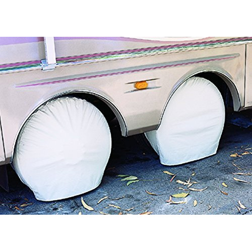 ADCO 3951 Ultra Tyre Gards - 1 33" to 35", Polar White