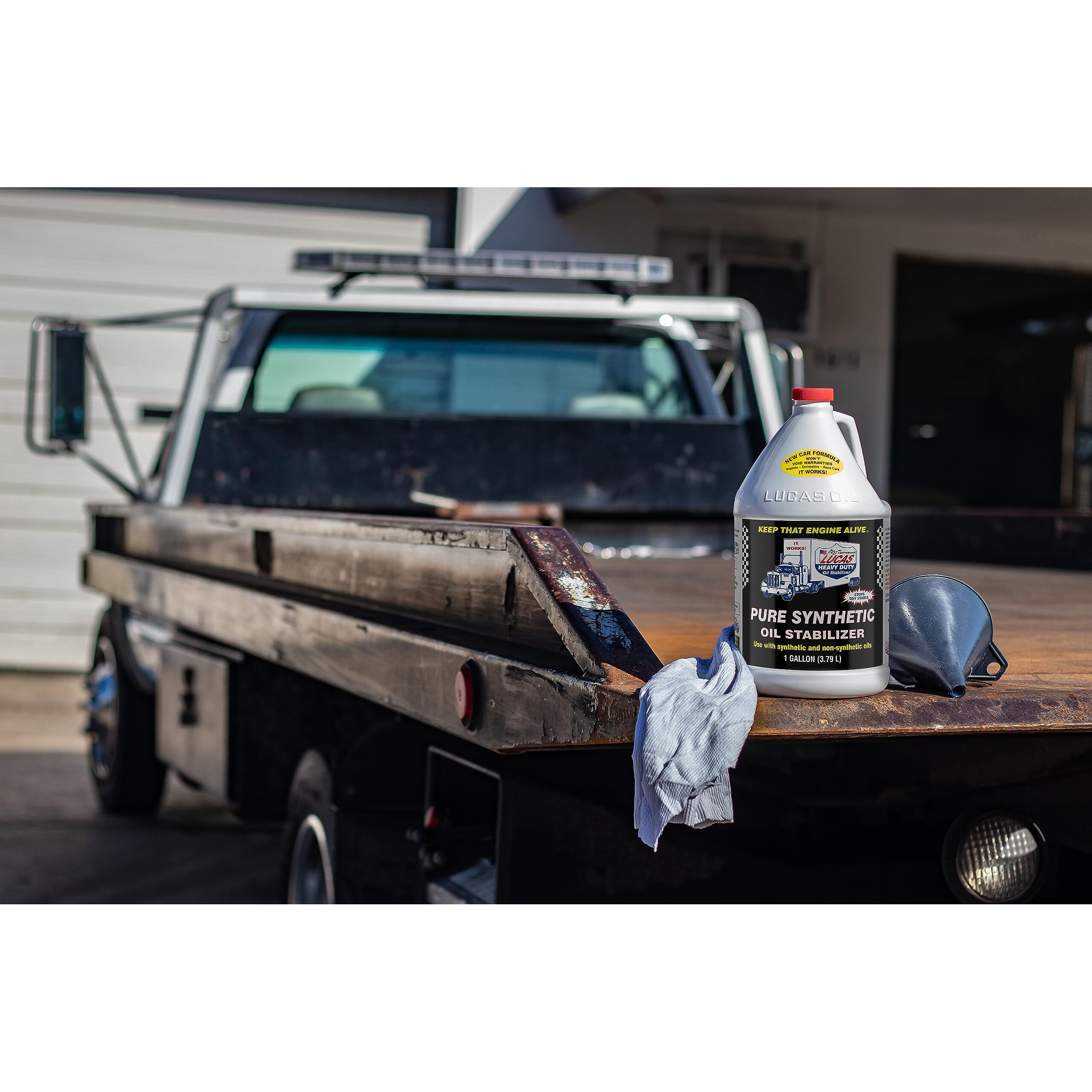 Lucas Oil Synthetic H/D Oil Stabilizer 1 Gallon