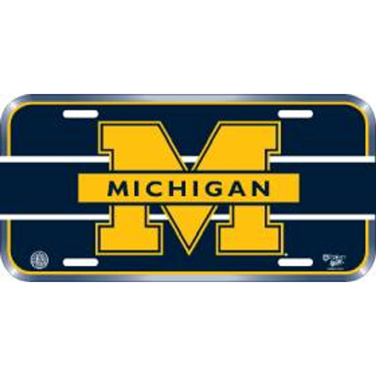 Michigan Wolverines License Plate