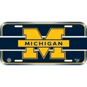Michigan Wolverines License Plate