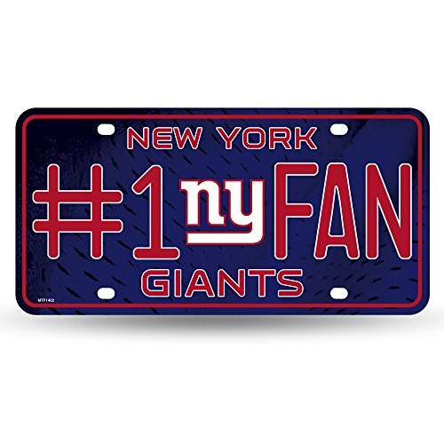 New York Giants License Plate 1 Fan