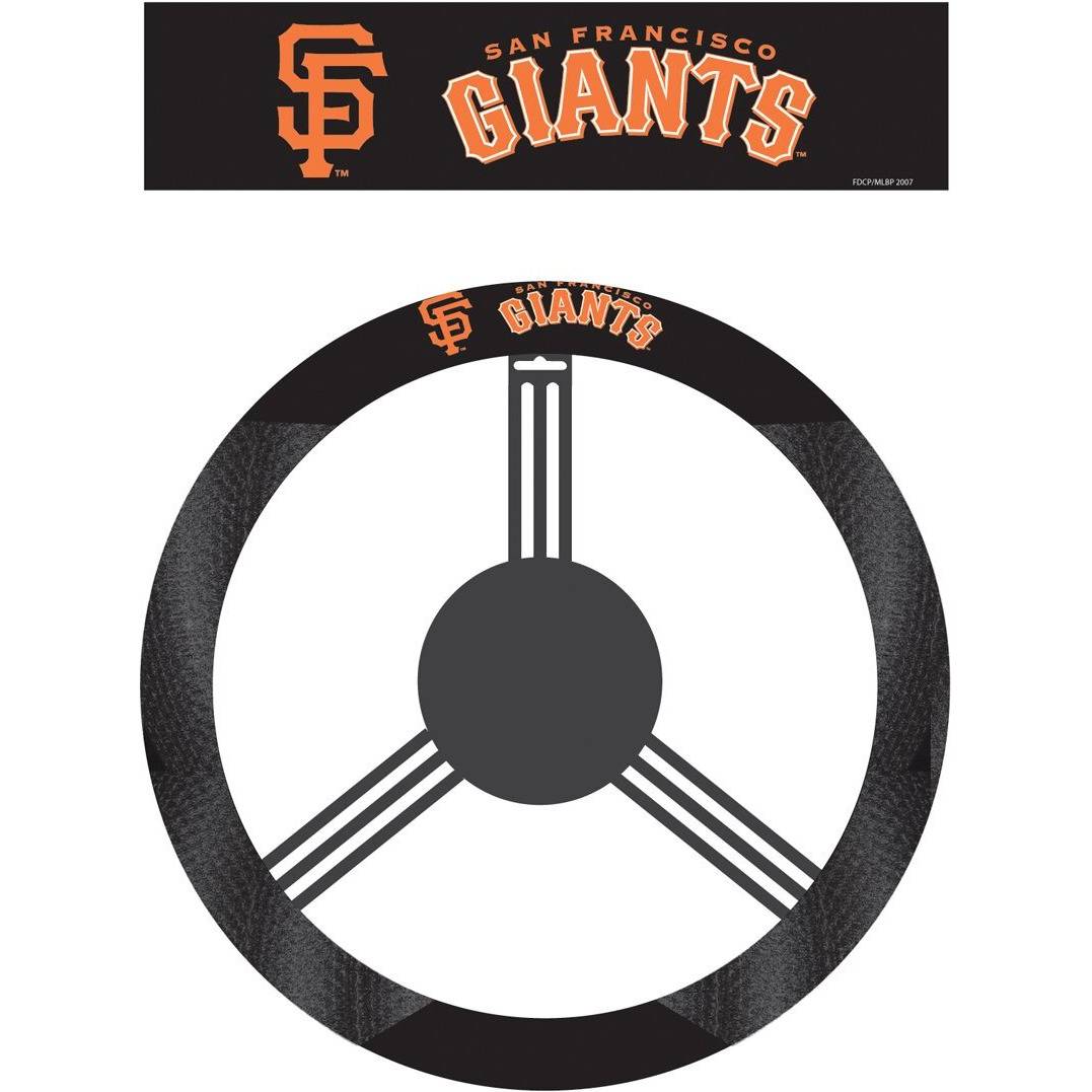 San Francisco Giants Steering Wheel Cover Mesh Style CO