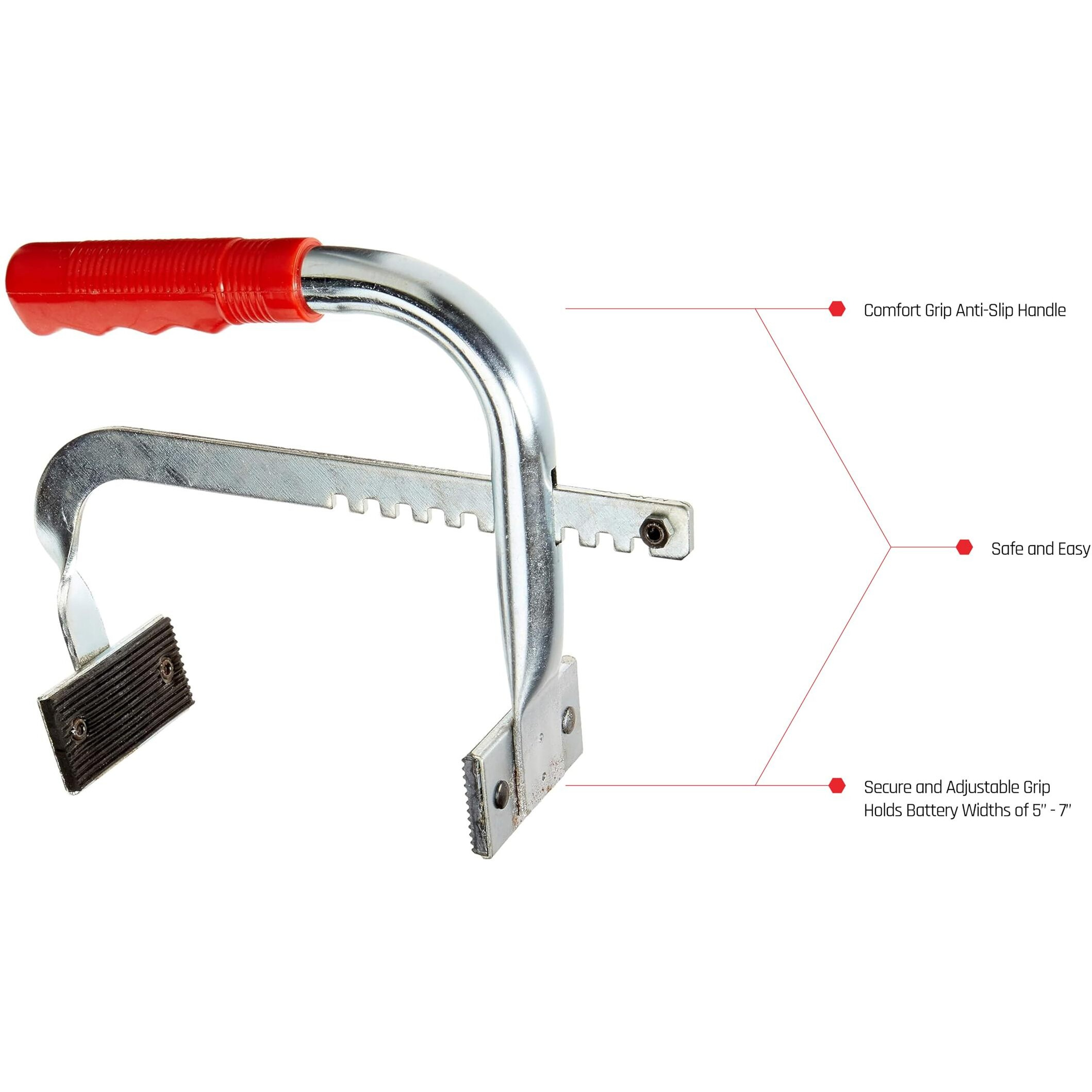 EZ RED Side Battery Lifter