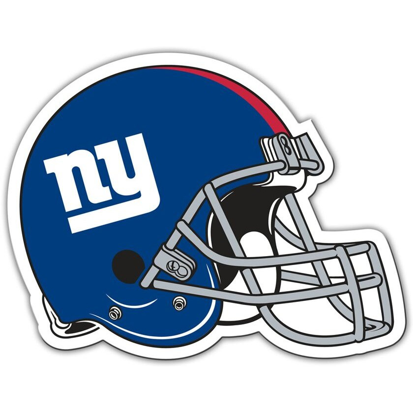 New York Giants Magnet Car Style 12 Inch Helmet Design CO