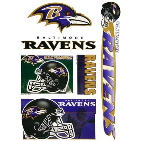 Baltimore Ravens Decal 11x17 Ultra