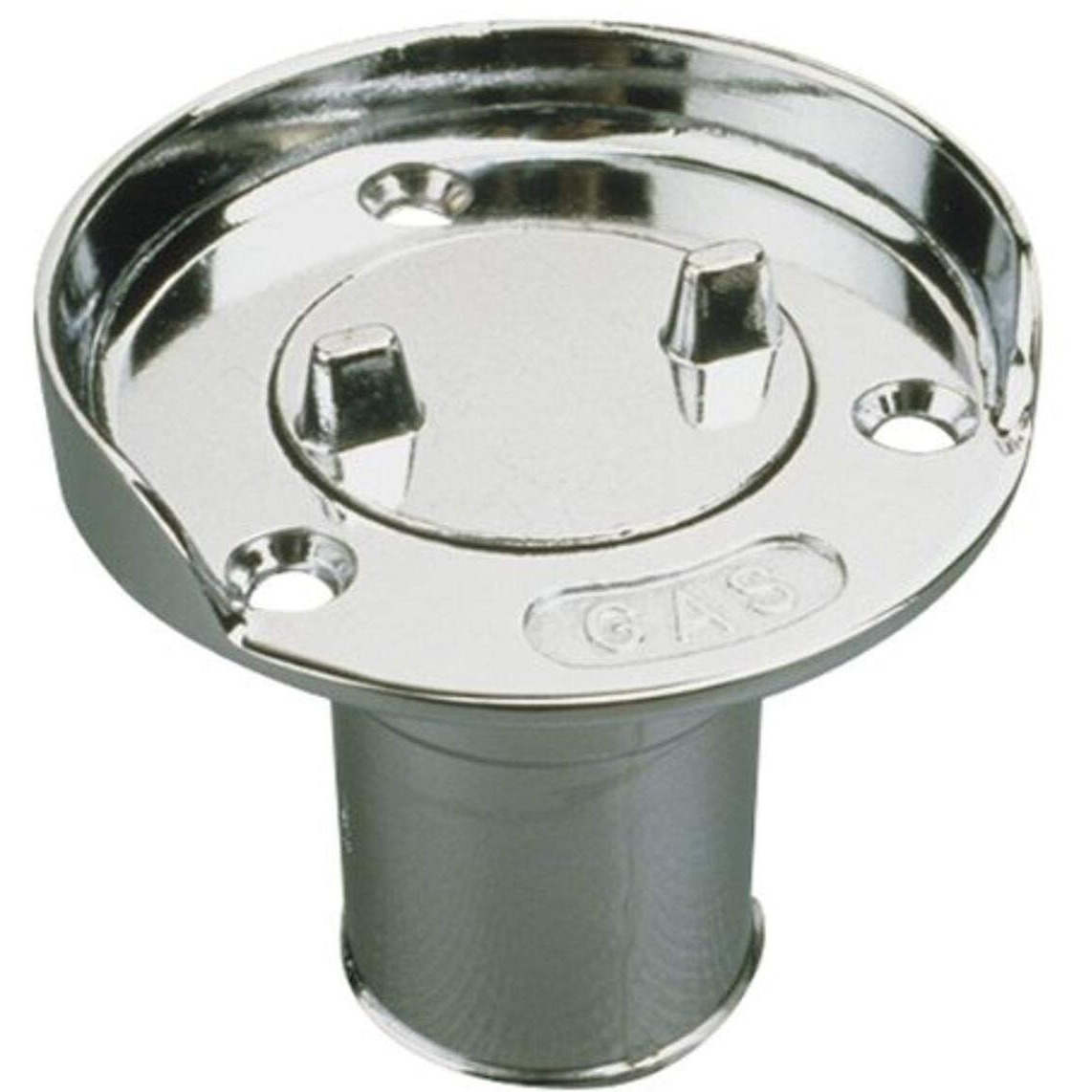 Sea-Dog 351750-1 Chrome Gas Fill with Splash Guard