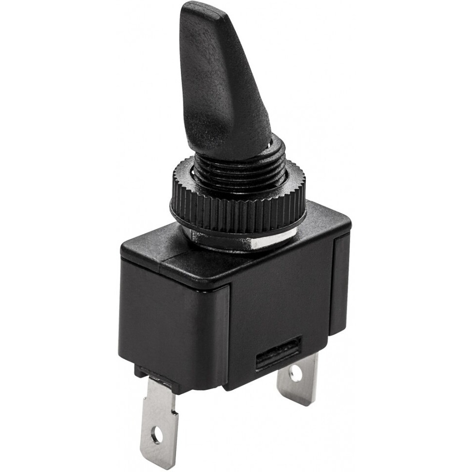 BLACK TOGGLE SWITCH (MOM. ON/OFF/MO
