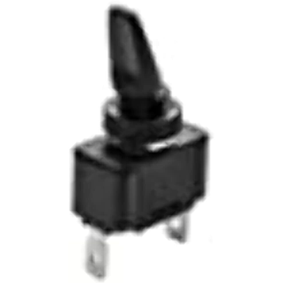 BLACK TOGGLE SWITCH (MOM. ON/OFF/MO