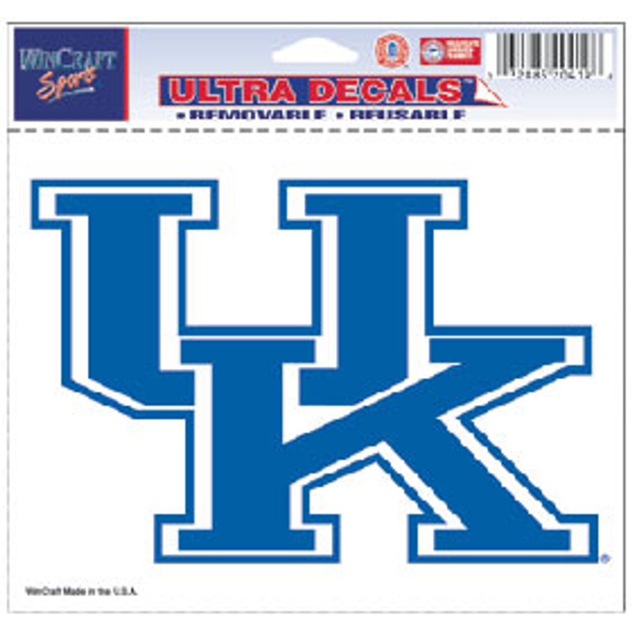 Kentucky Wildcats Decal 5x6 Ultra Color