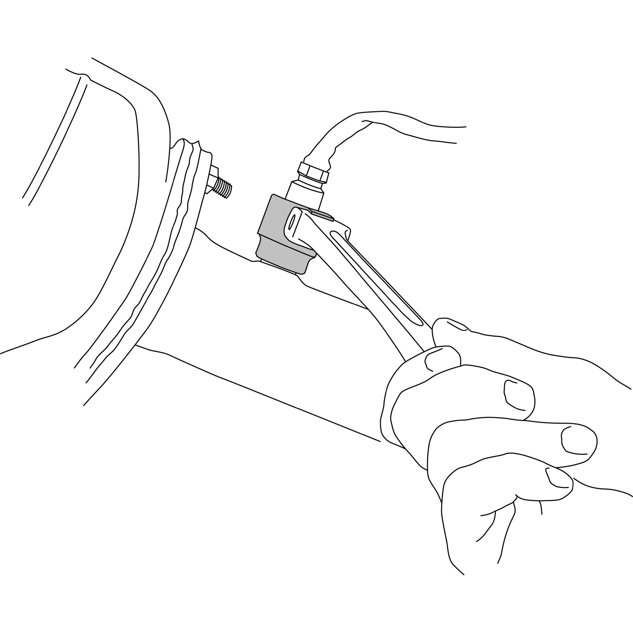 DUAL DRIVE O2 SENSOR WRENCH