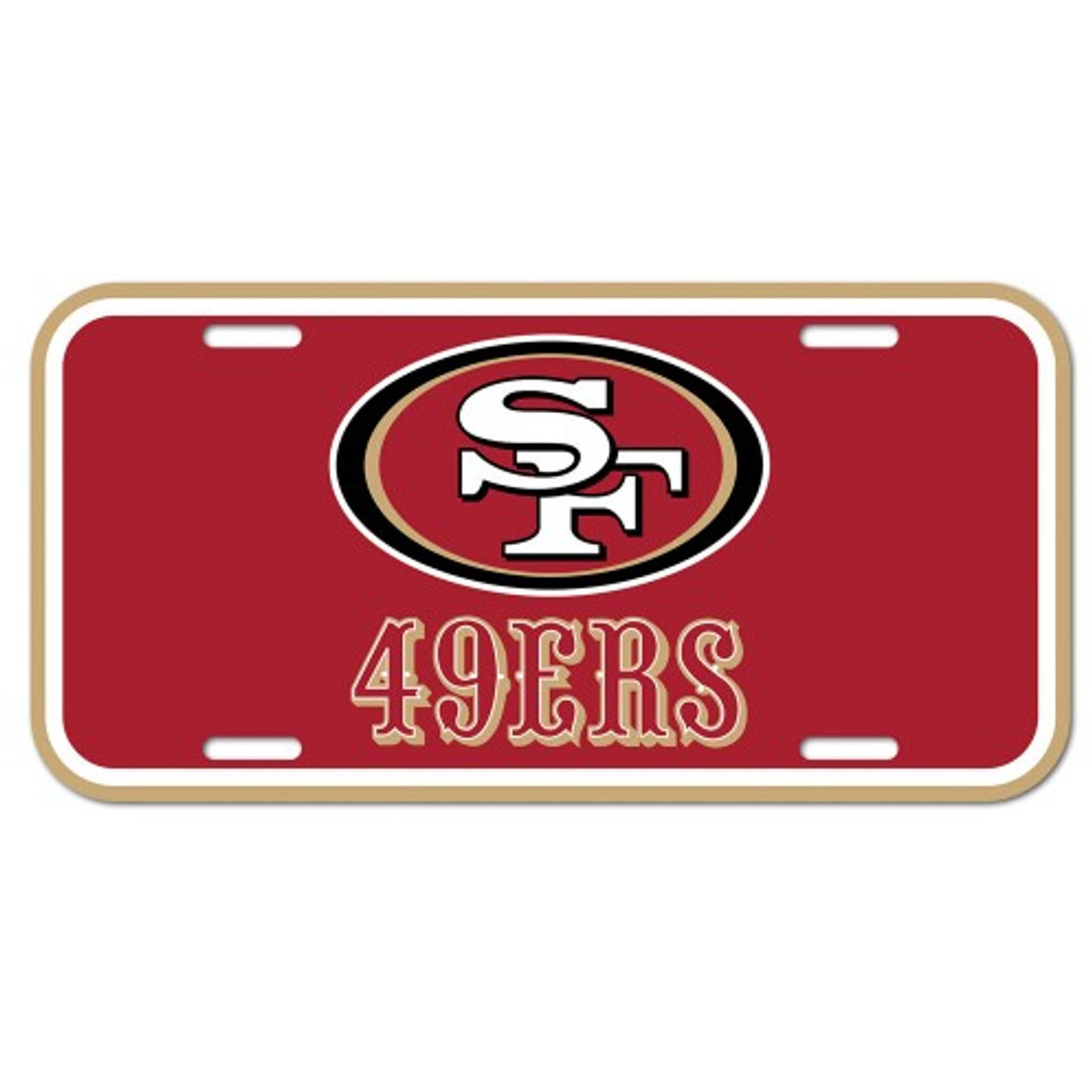 San Francisco 49ers License Plate