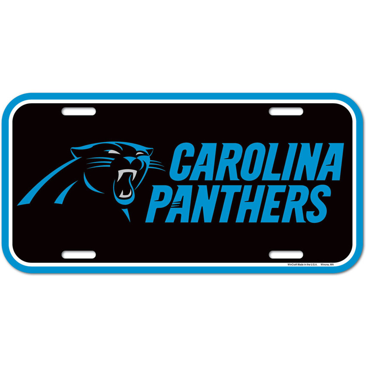 Carolina Panthers License Plate