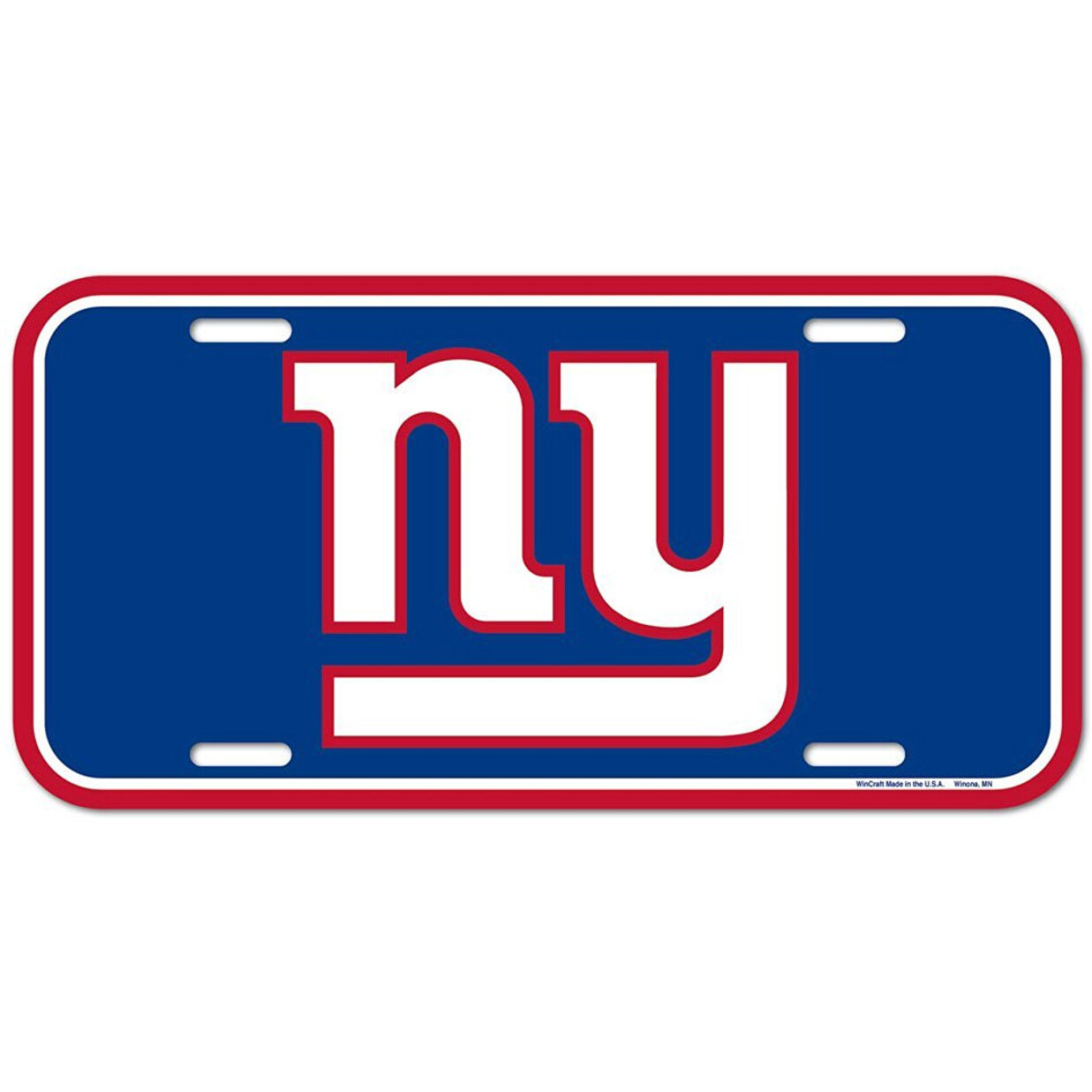 New York Giants License Plate