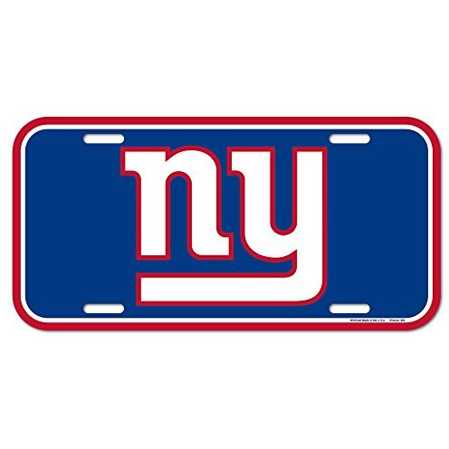 New York Giants License Plate